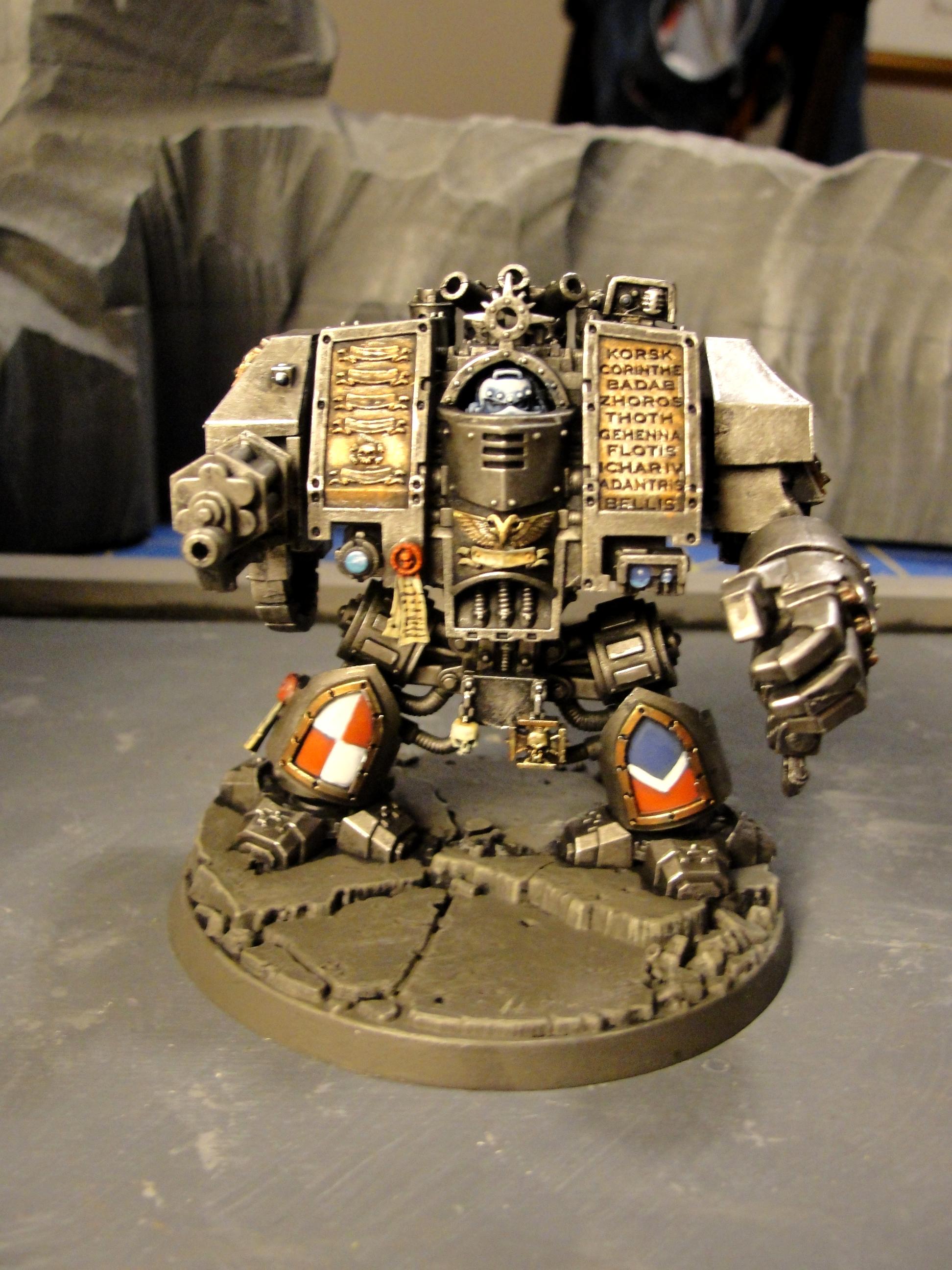 Dreadnought, Gray, Grey Knights, Knights, Space Marines, Warhammer 40,000