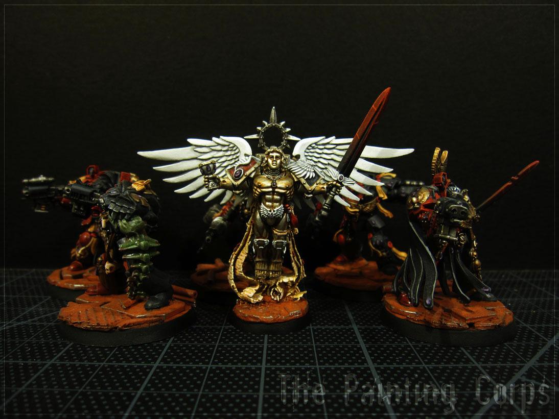 Angels Sanguine, Sanguinor, Space Marines, Terminator Armor, Warhammer 40,000