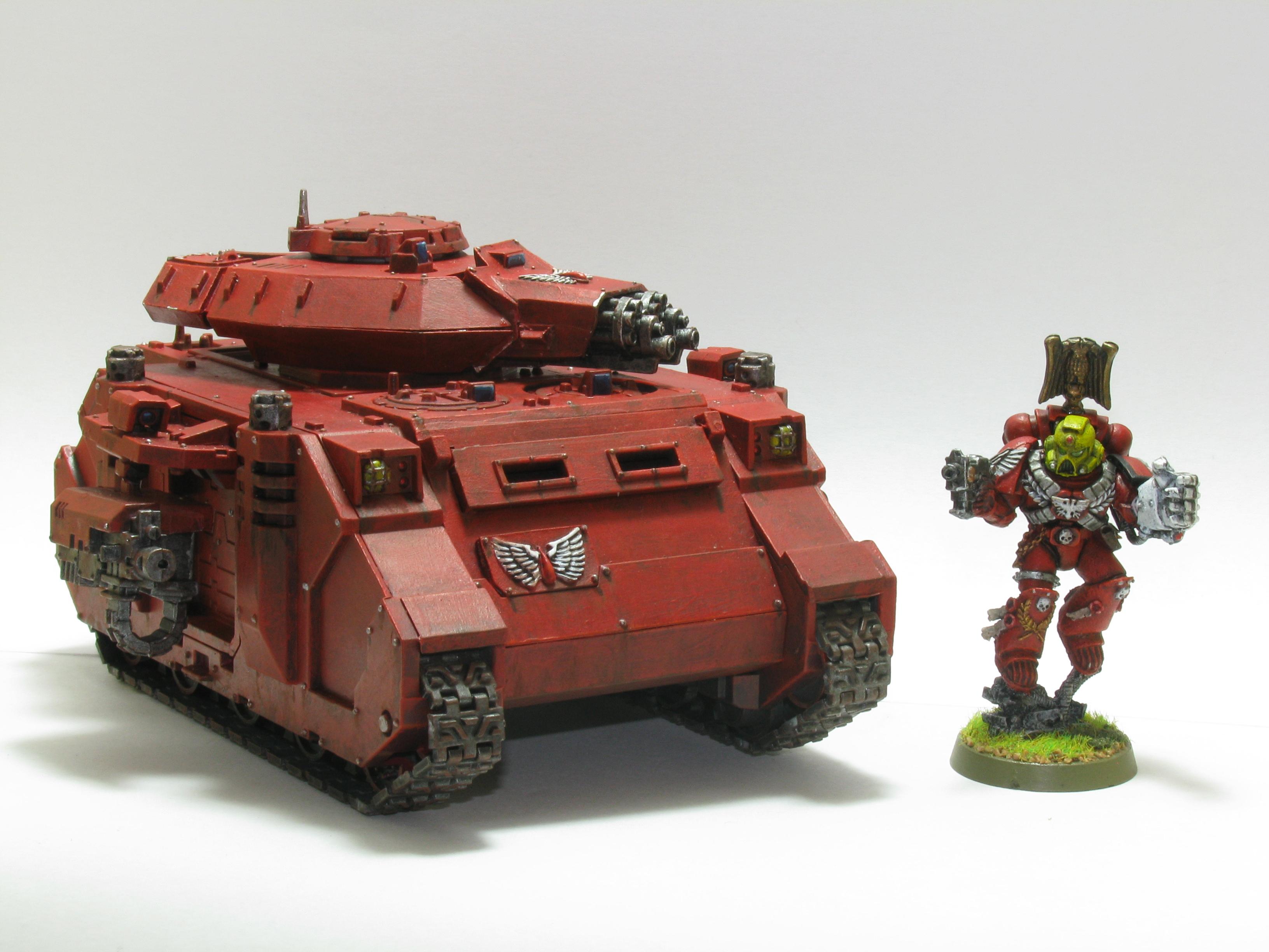 Blood Angels, Predator, Space Marines