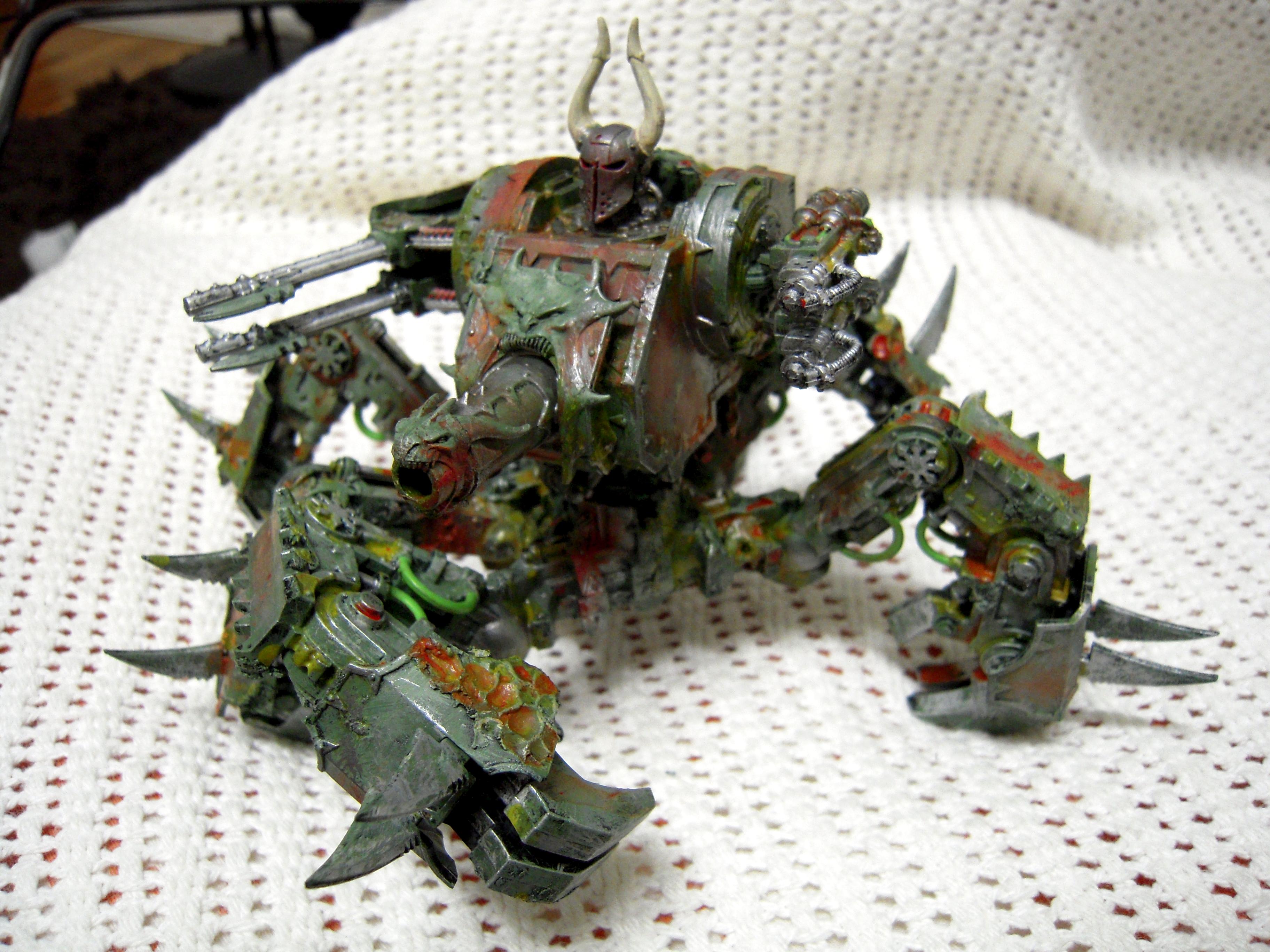 Chaos, Conversion, Defiler, Greenstuff, Infected, Infection, Nurgle, Pus, Warhammer 40,000