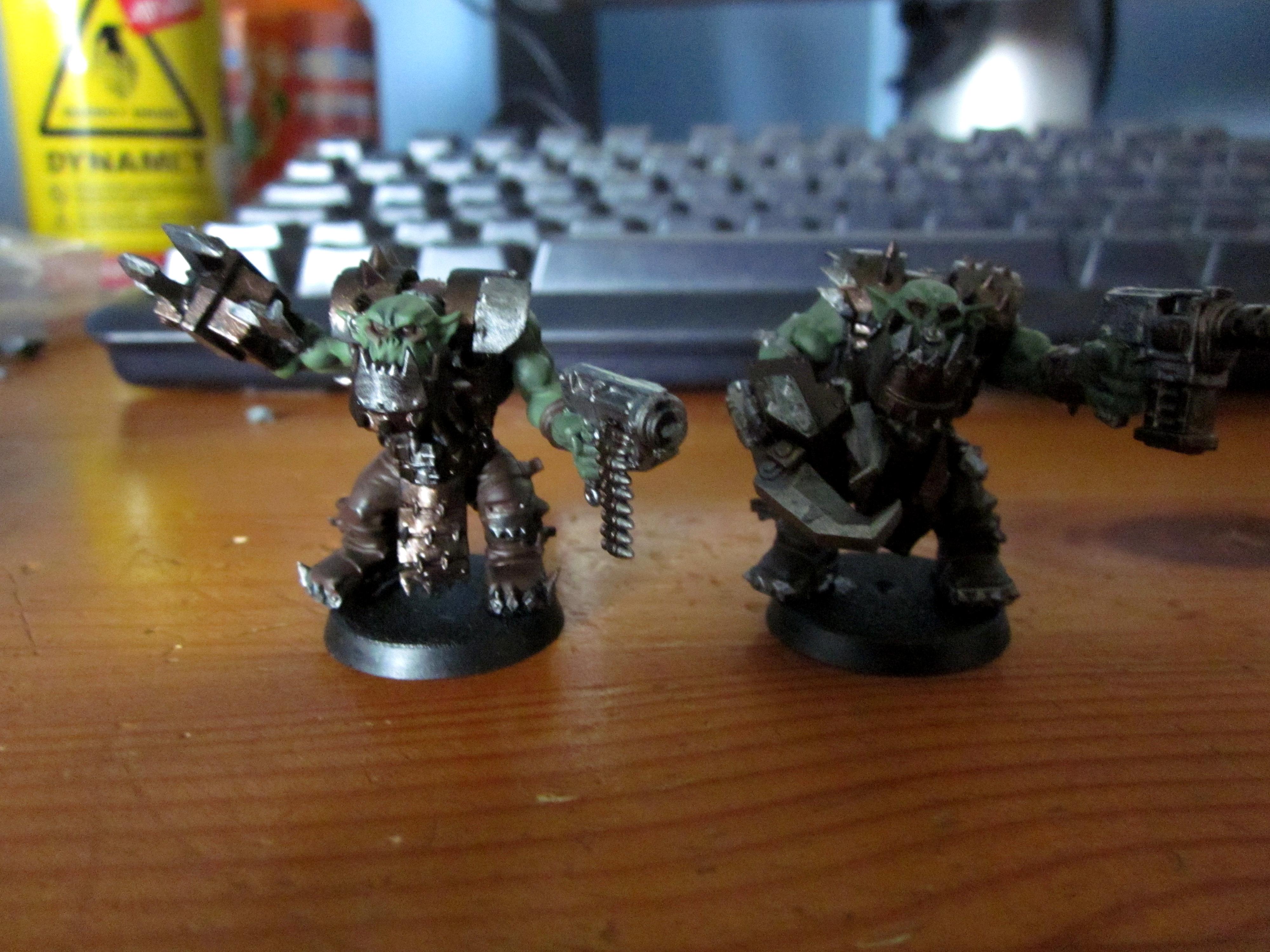 Nob, Orks, Warhammer 40,000, Work In Progress