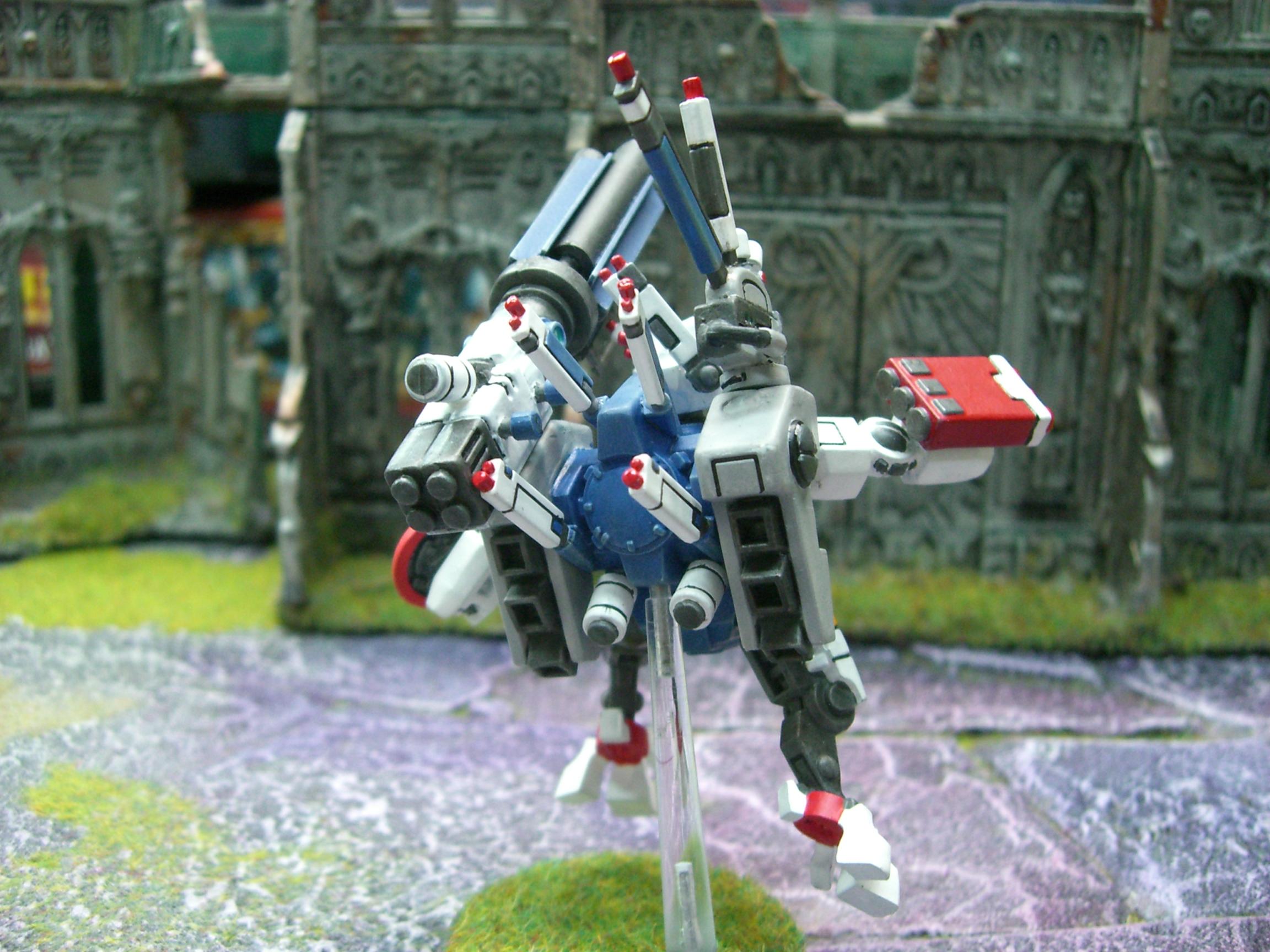 Tau Crisis Suit Gun Drone Gundam Broadside