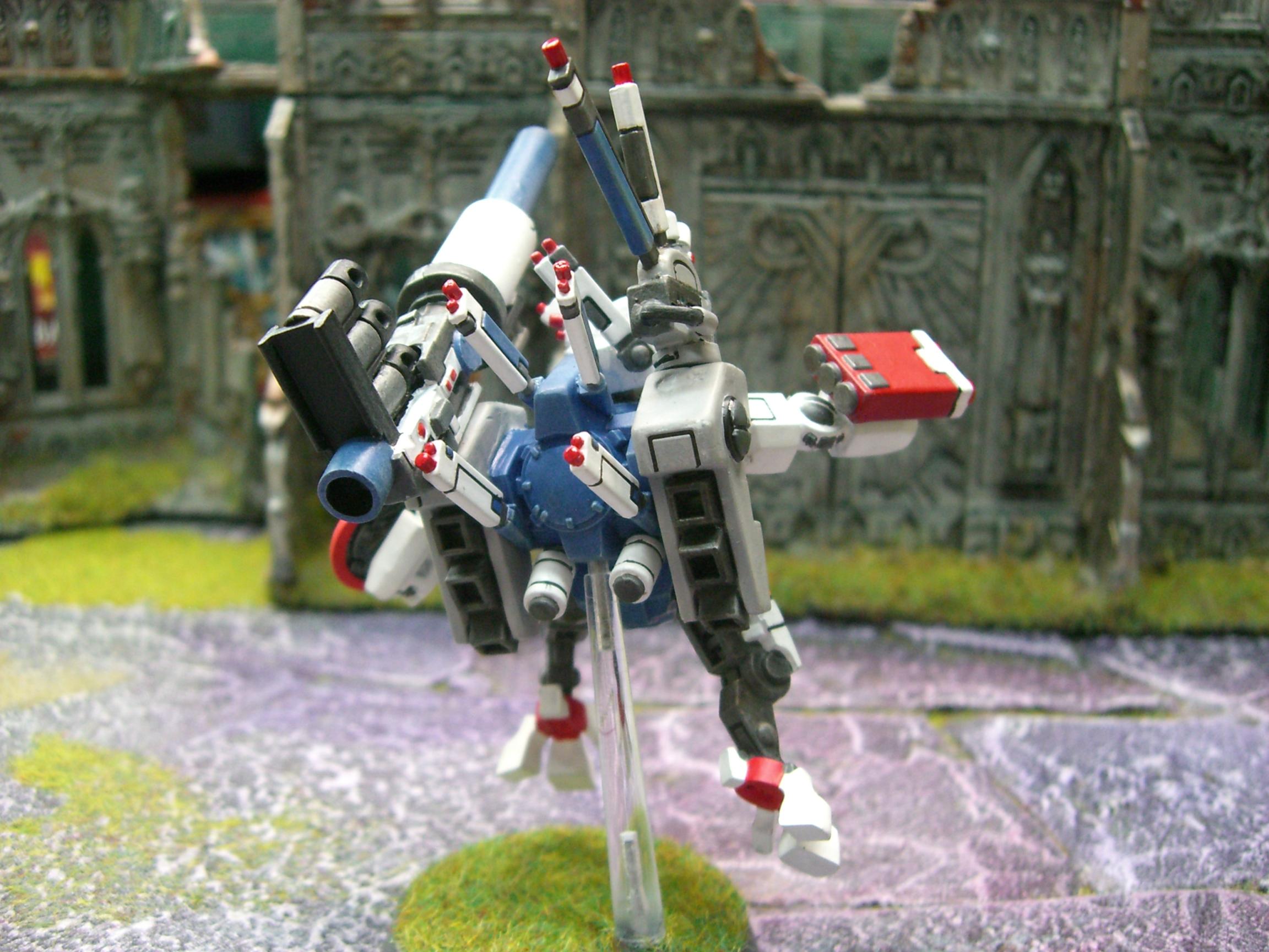 Tau Crisis Suit Gun Drone Gundam Broadside