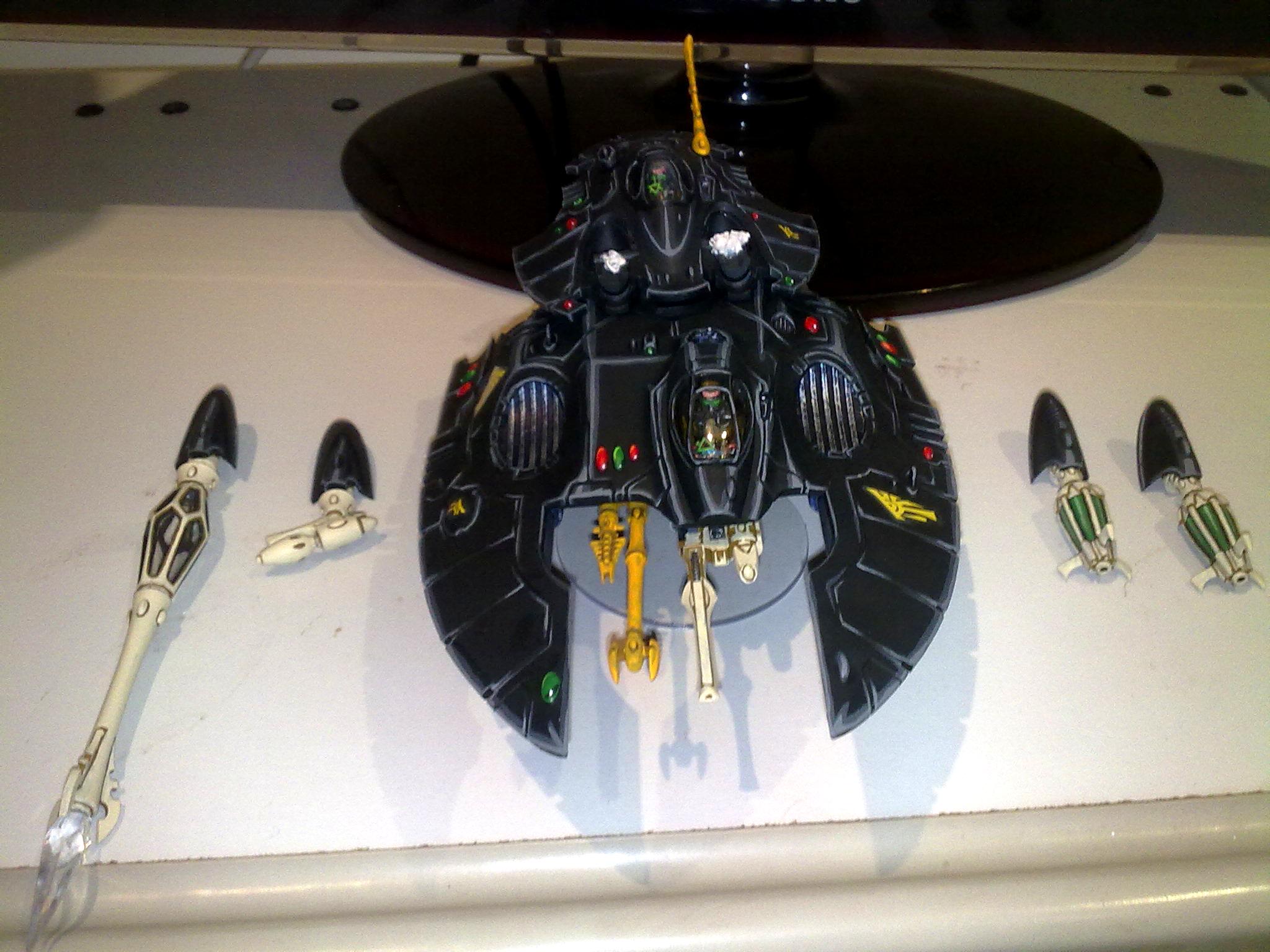 Eldar, Fire Prism, Night Spinner, Tank, Warhammer 40,000