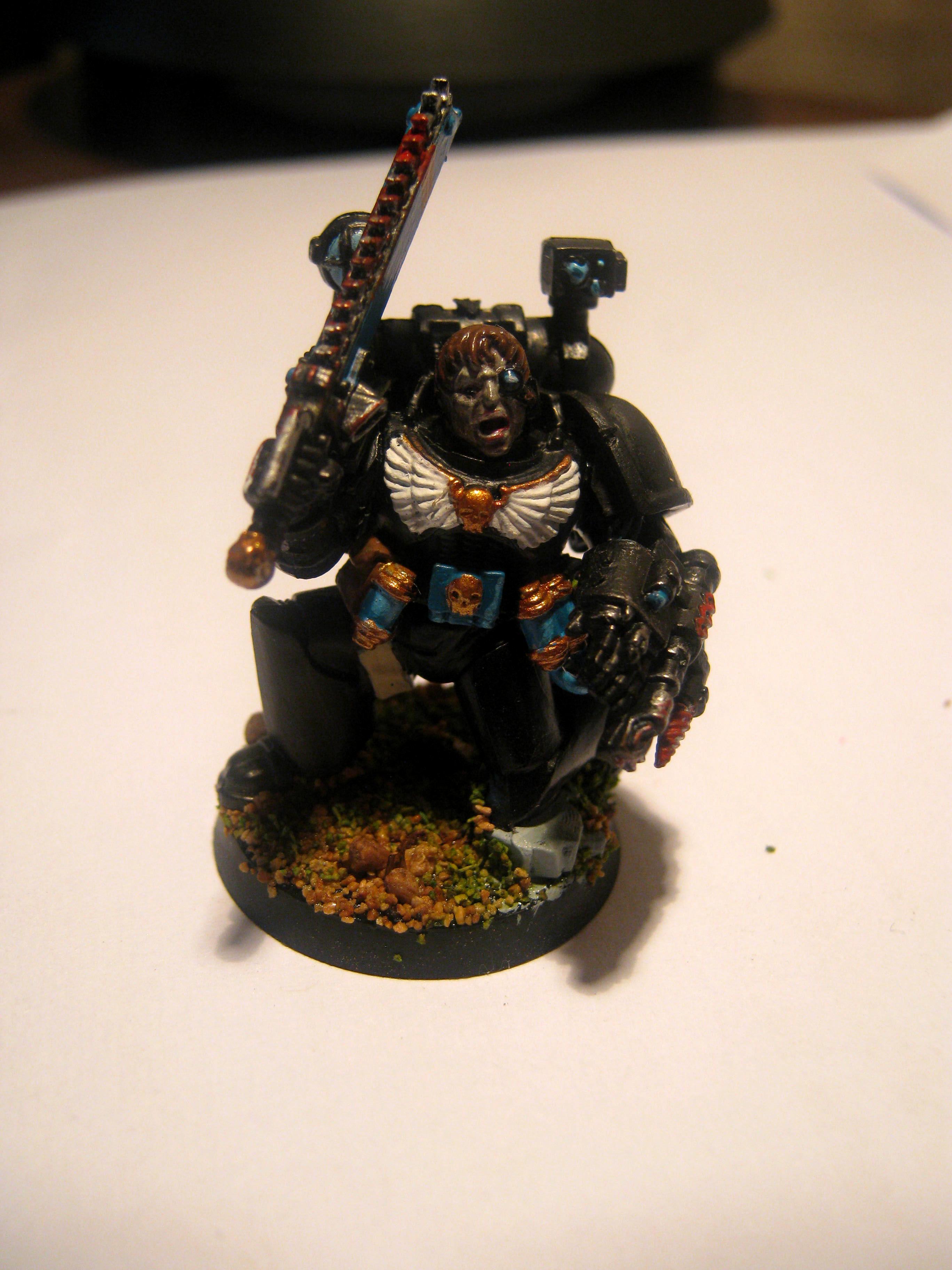 Apothecary, Raven Guard, Space Marines, Warhammer 40,000