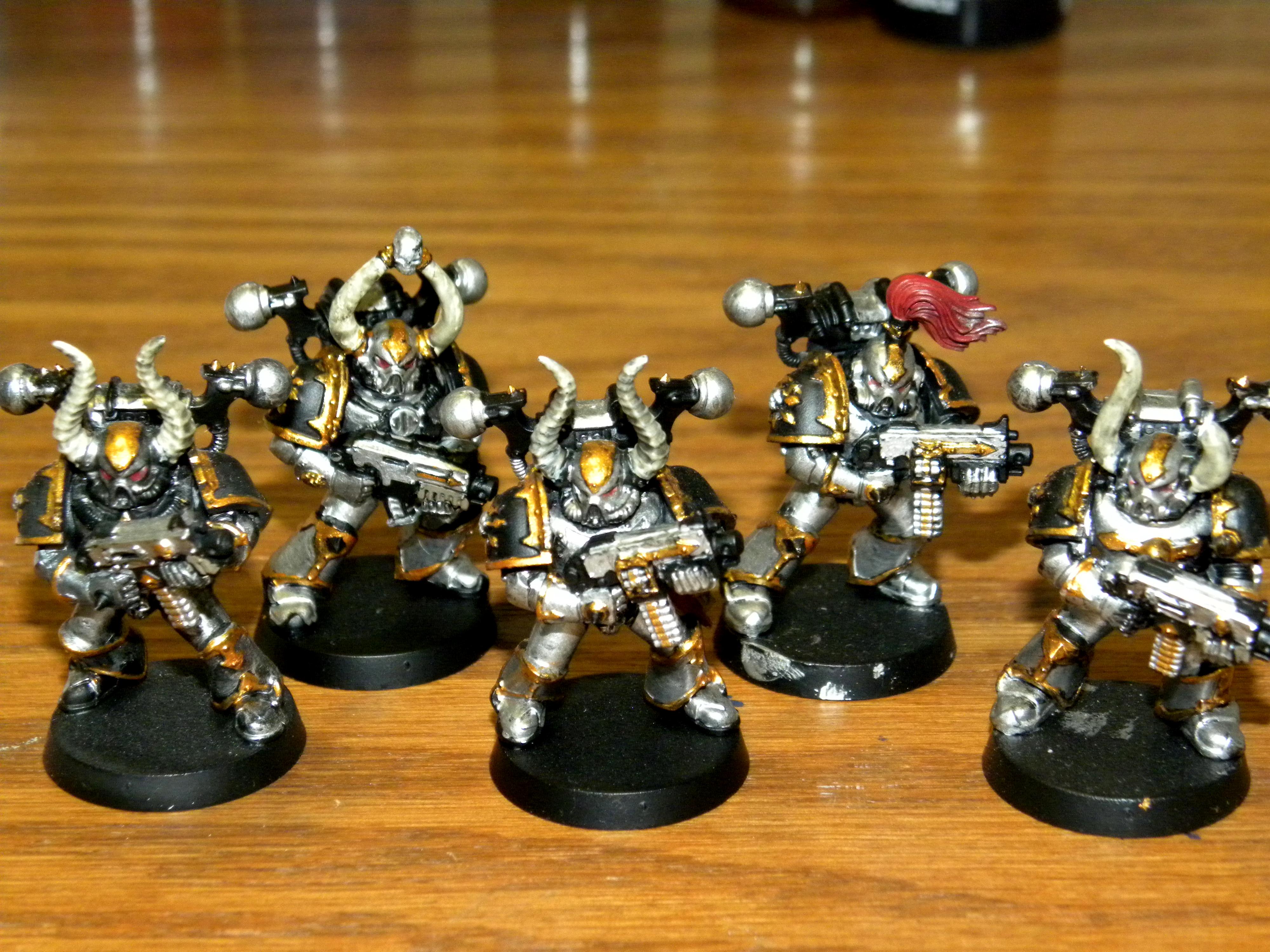 Chaos Space Marines, Tactical Squad, Warhammer 40,000