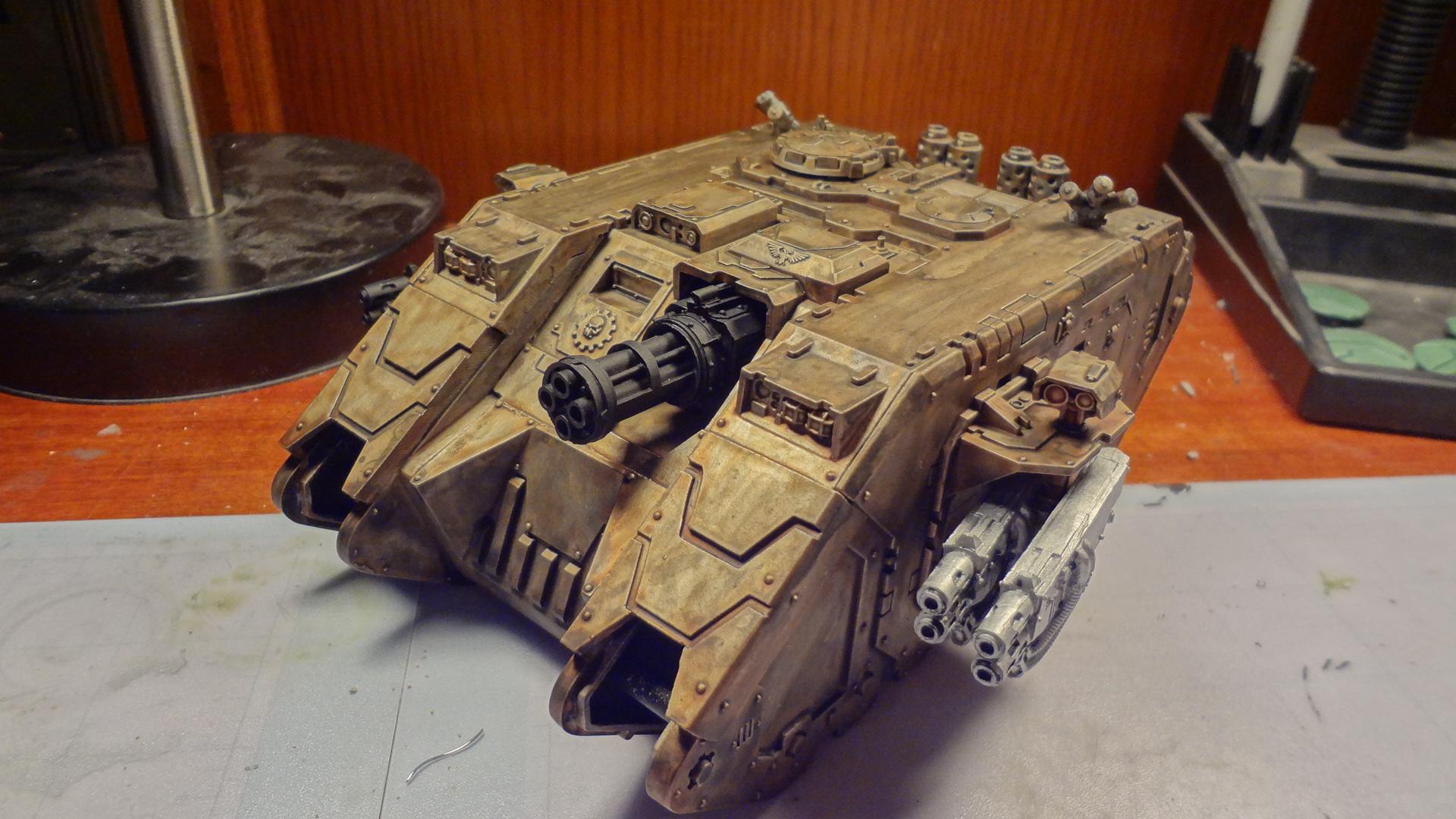 Land Raider, Space Marines, Work In Progress