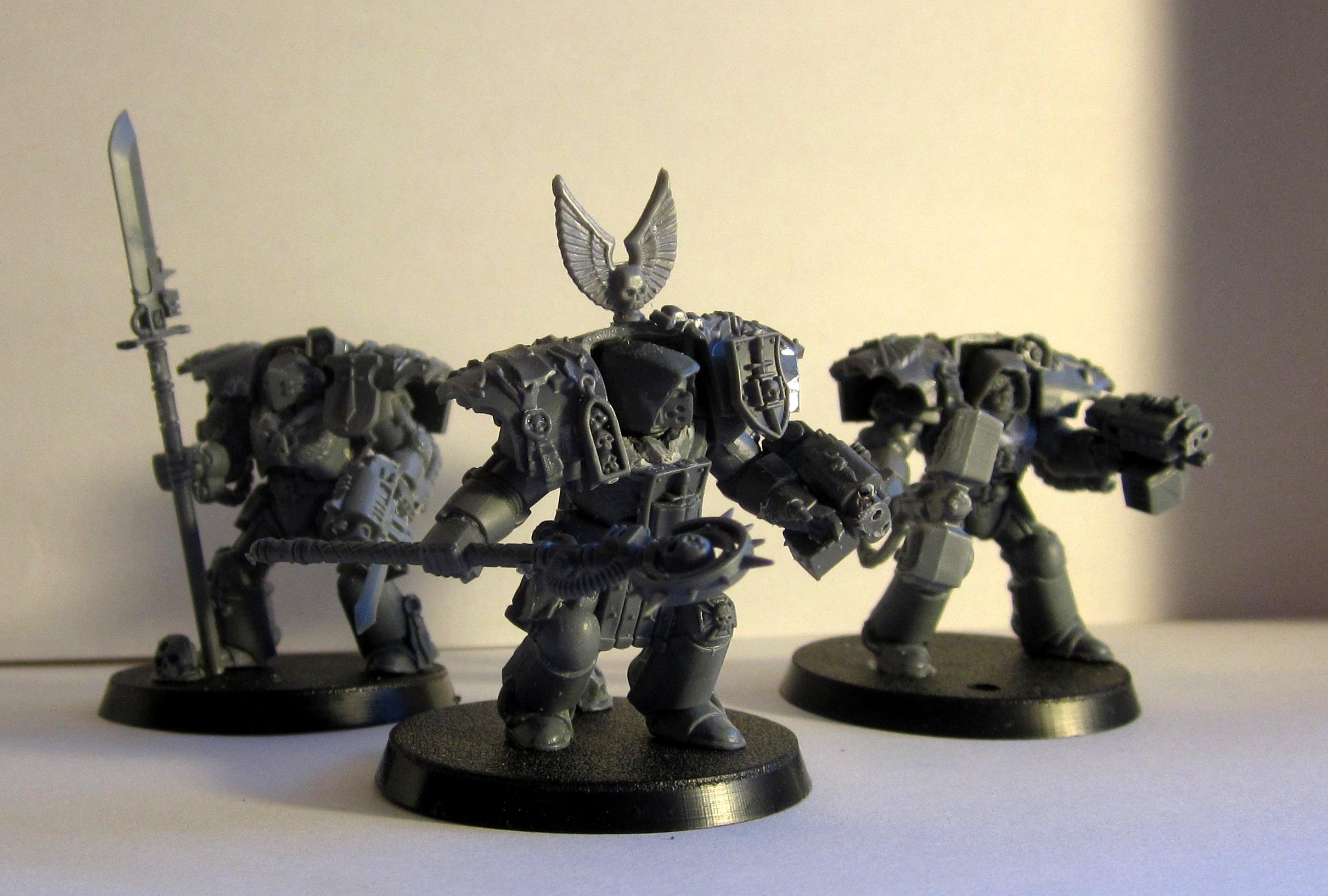 Conversion, Daemonhunters, Grey Knights, Inquisition, Librarian, Terminator Armor
