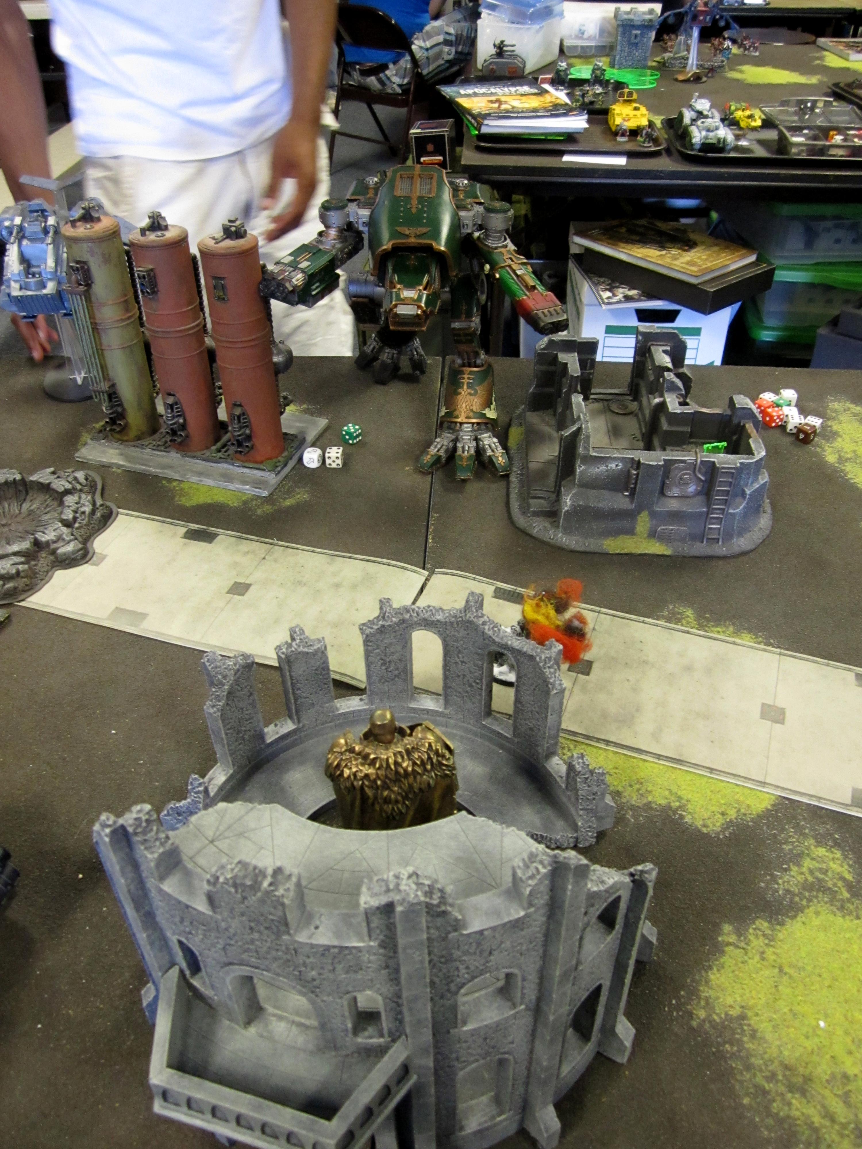 Apocalypse, Battle Report, Imperial Guard, Titan, Warhound