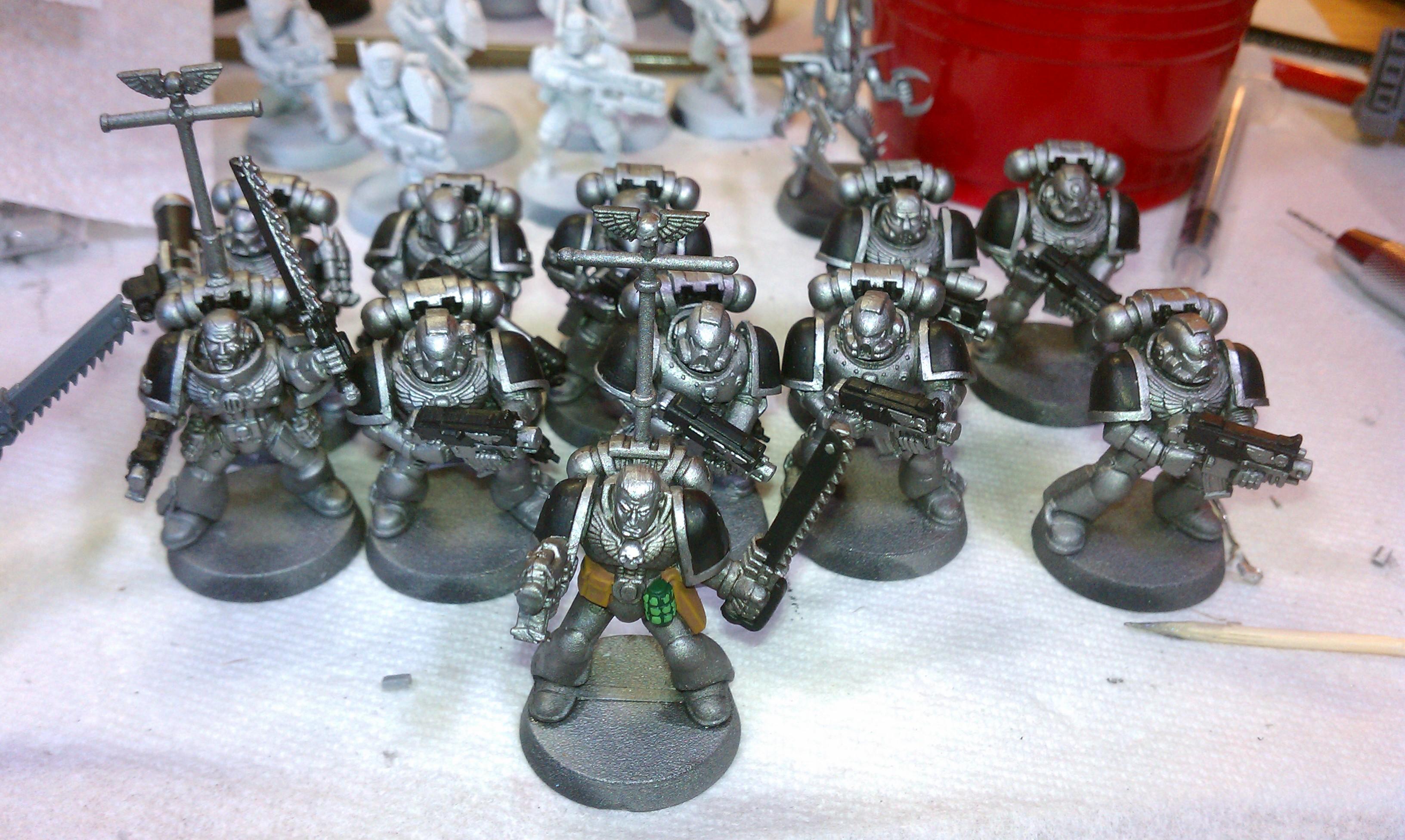 Conversion, Devastators, Silver Skulls, Skull, Skull Helmet, Skull Tribe, Space Marines