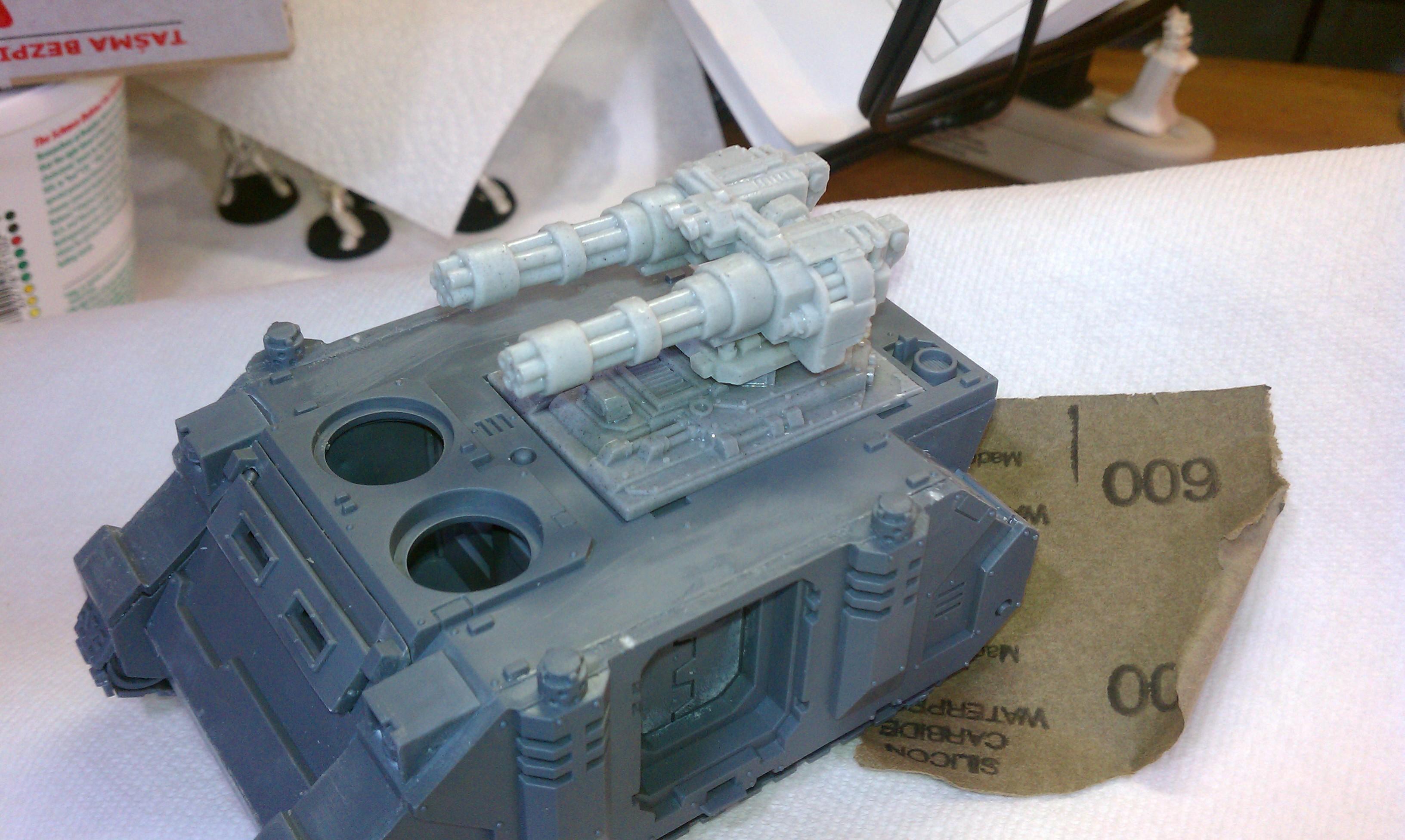 Assault Cannon, Bitsbox.eu, Bitspudlo, Conversion, Gatling Cannon, Maxmini, Razorback, Razorback Conversion, Silver Skulls, Skull, Skull Helmet, Skull Tribe, Space Marines