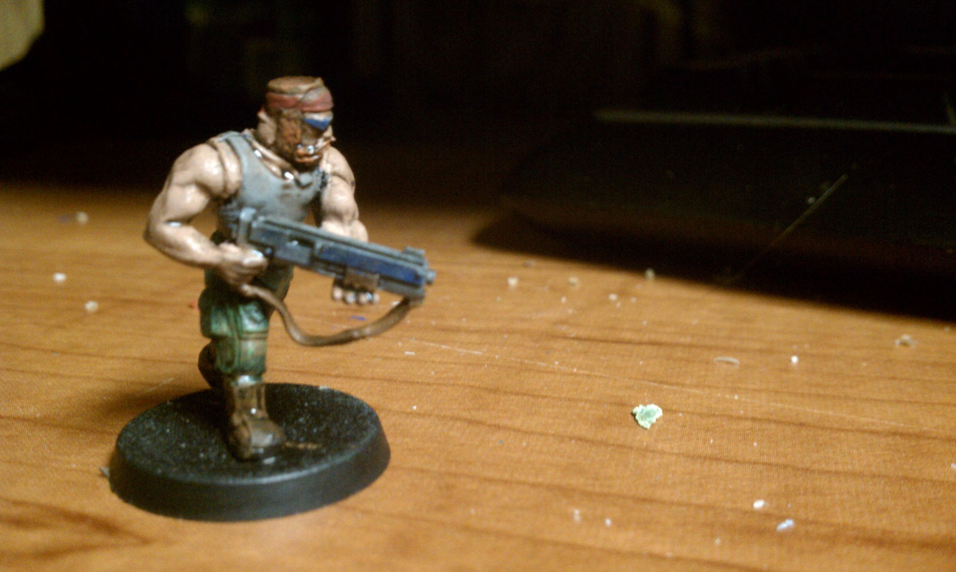 Sgt. Thorpe, side