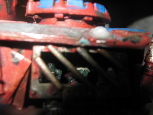 Big Shoota, Boarding Plank, Orks, Red Paint Job, Trukk