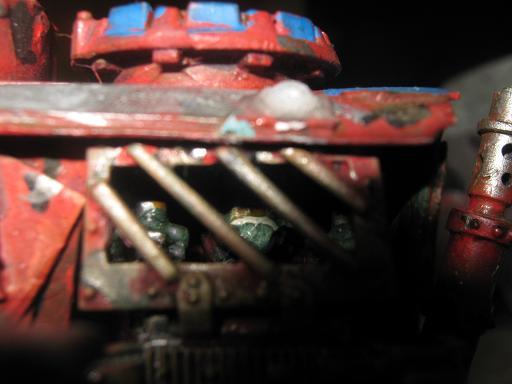 Big Shoota, Boarding Plank, Orks, Red Paint Job, Trukk