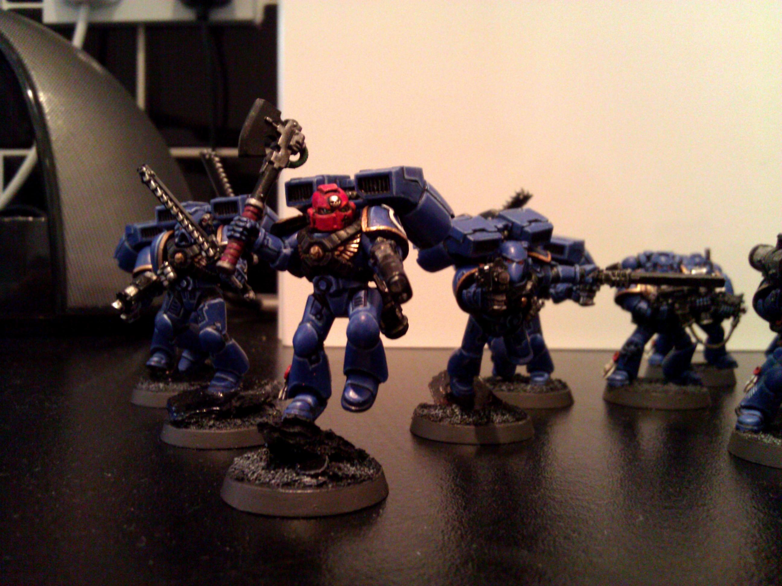 Adeptus Astartes, Assault Marine Squad, Space Marines, Ultramarines