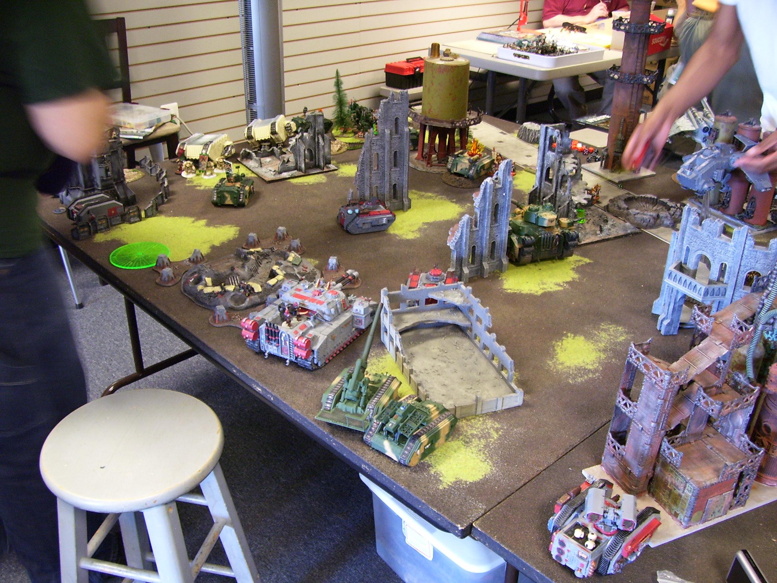 Artillery bombards GK