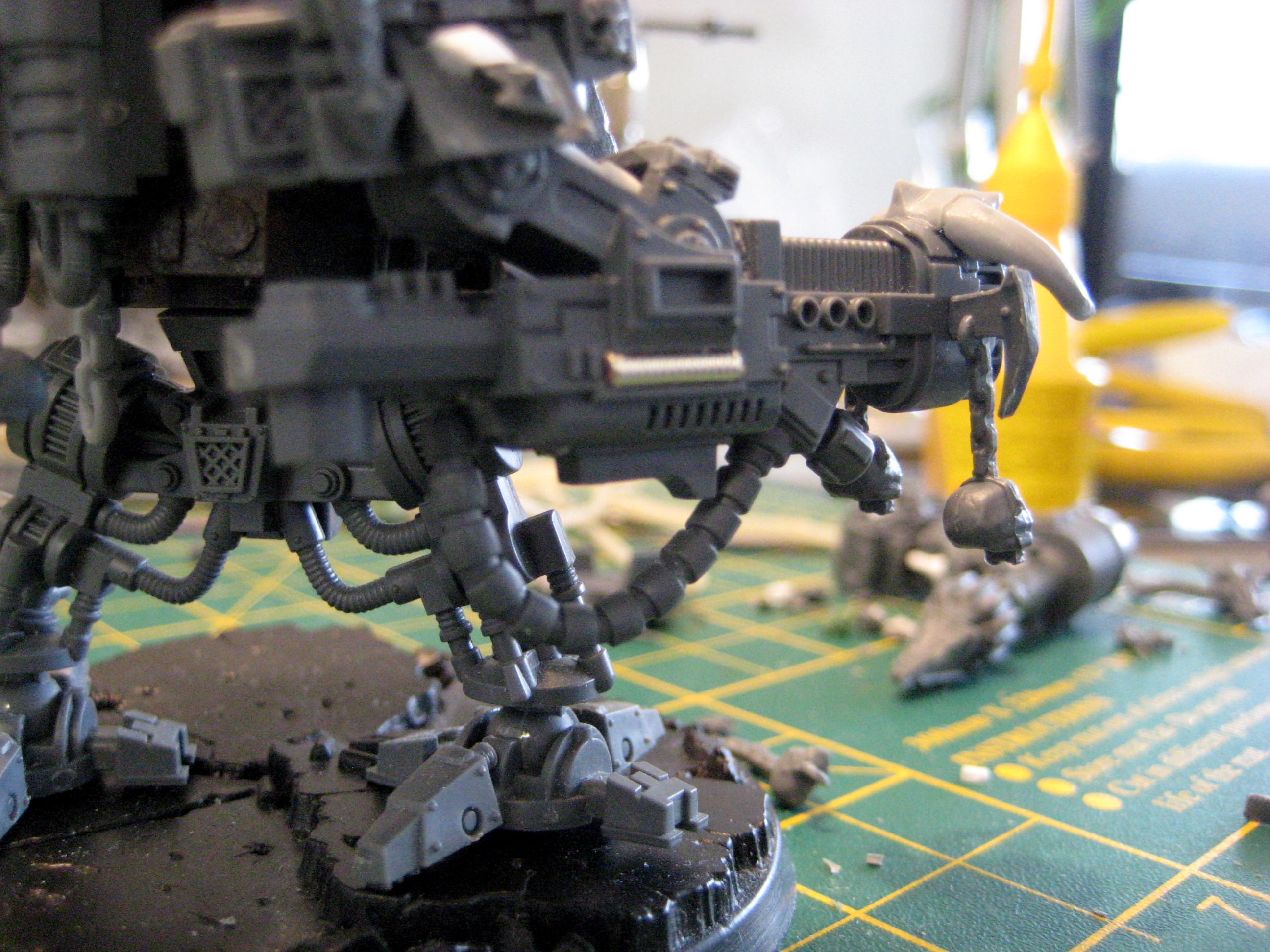 Chaos, Dreadnough, Iron Warriors, Work In Progress