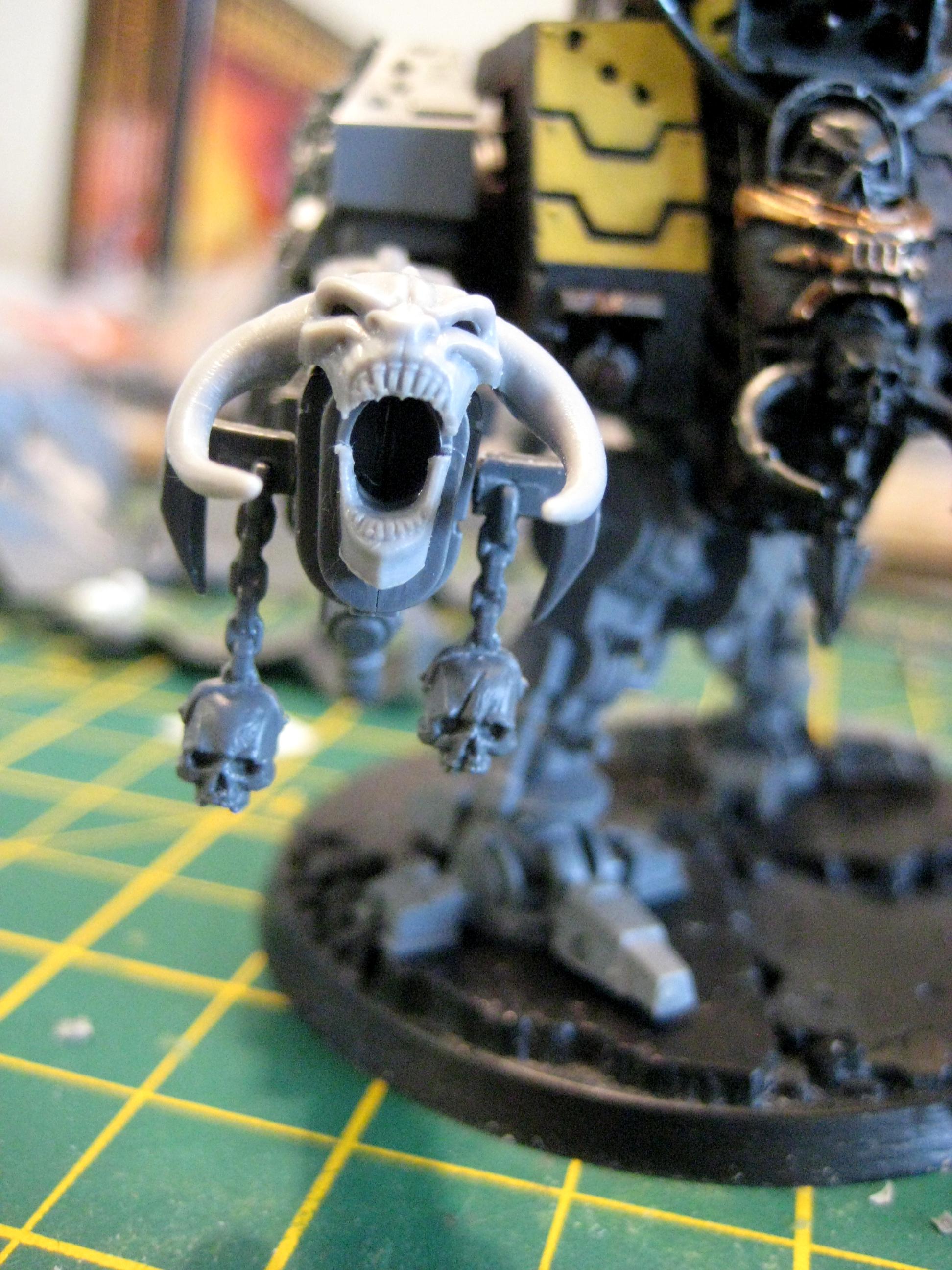 Chaos, Dreadnough, Iron Warriors, Work In Progress