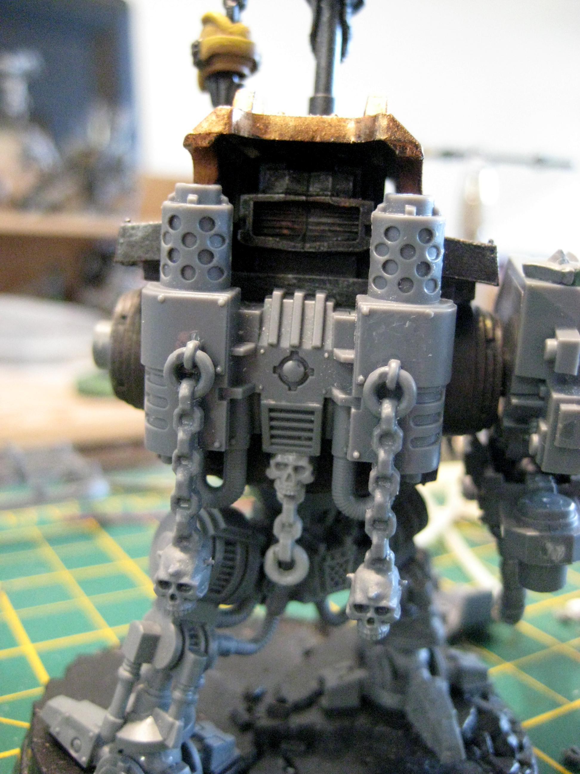 Chaos, Dreadnough, Iron Warriors, Work In Progress