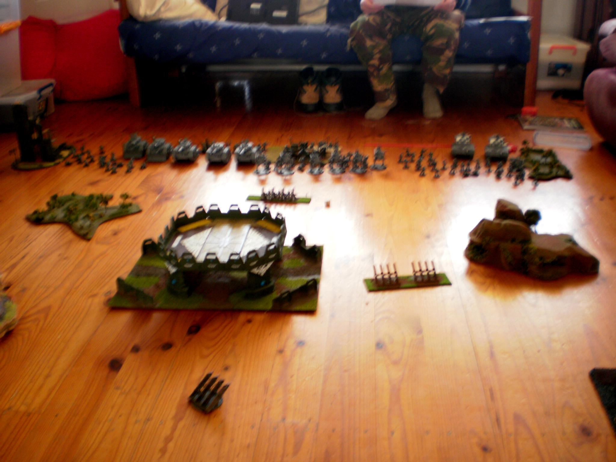 Battle Report, Tau, Terrain