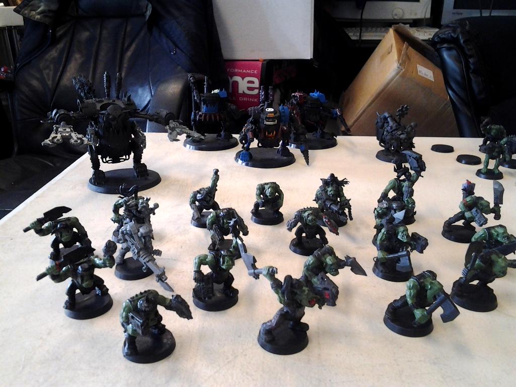 Orks, Work In Progress