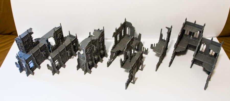Buildings, Ruins, Work In Progress