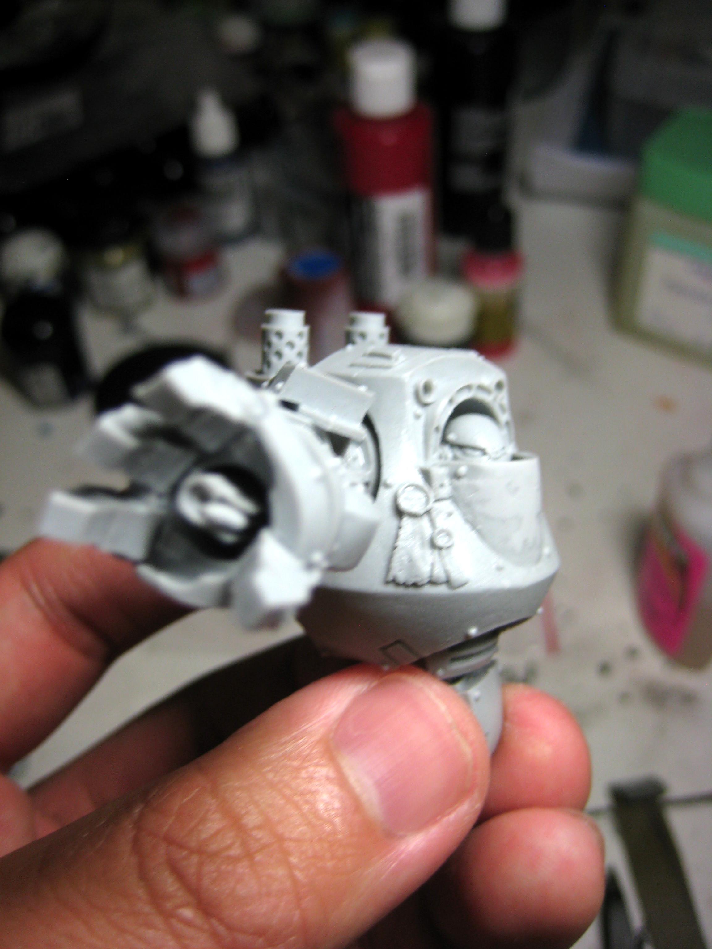 Contemptor, Conversion, Dreadnought, Forge World, Pre Heresy, Space Marines, Thousand Sons, Work In Progress