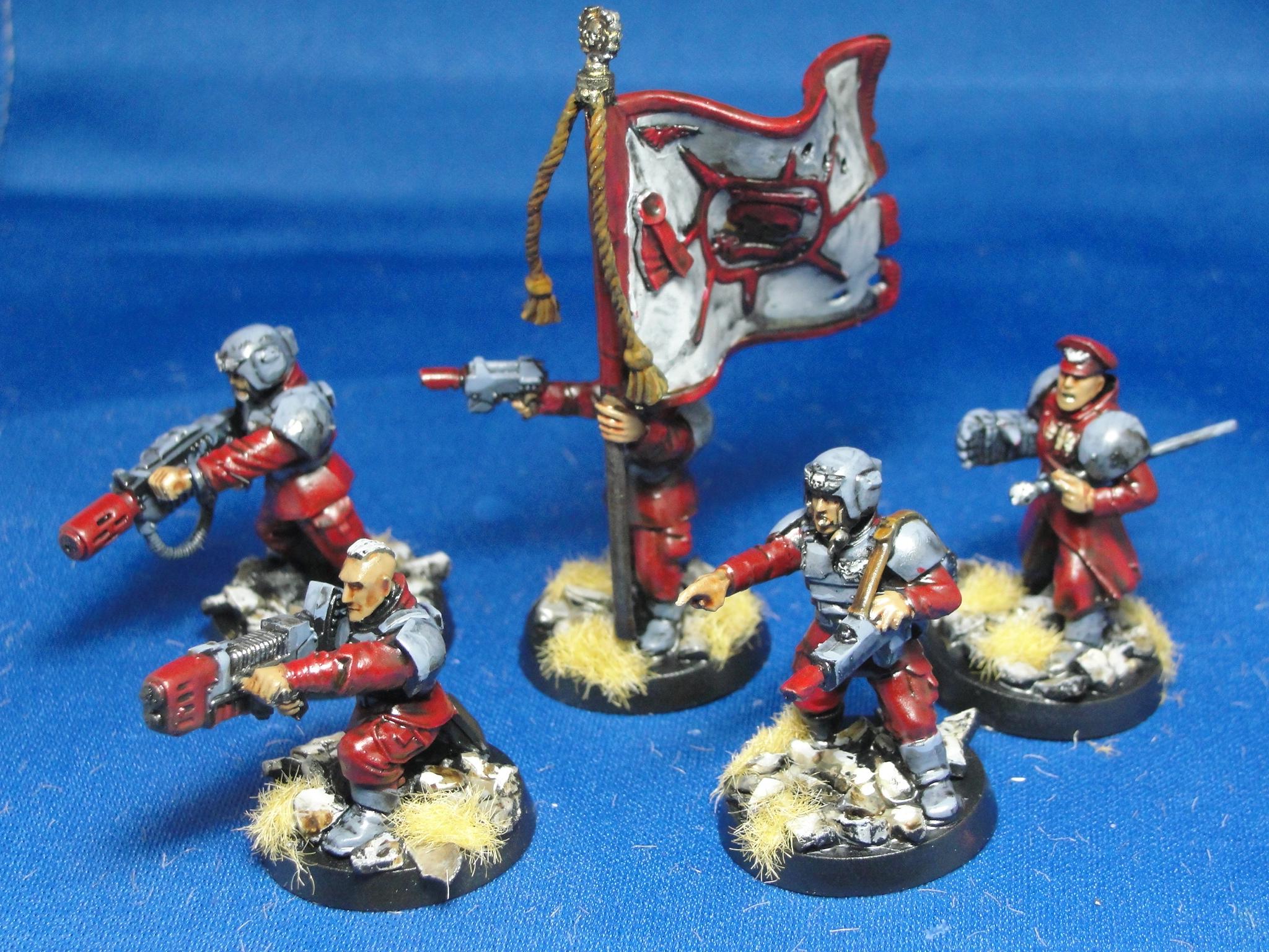 Warhammer 40k, Imperial Guard, Command Platoon