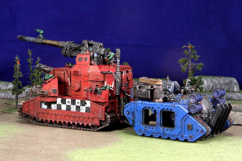 Battle Fortress, Battlewagon, Conversion, Orks, Super-heavy
