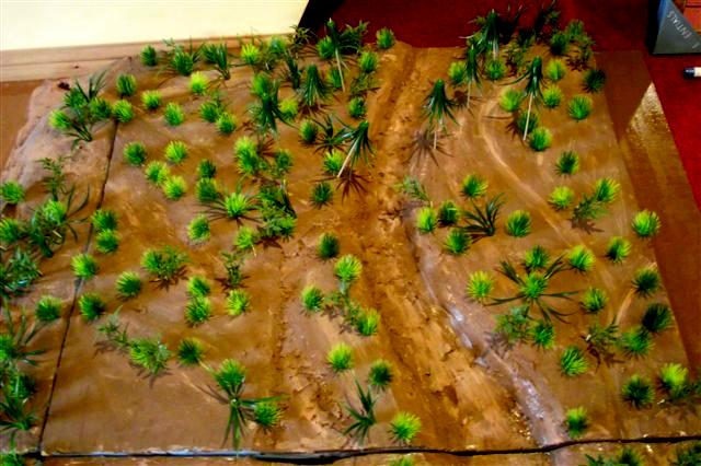 Batlle, Board, Gaming, Jungle, Jungle Terrian, Terrain, Warhammer 40,000, Warhammer Fantasy