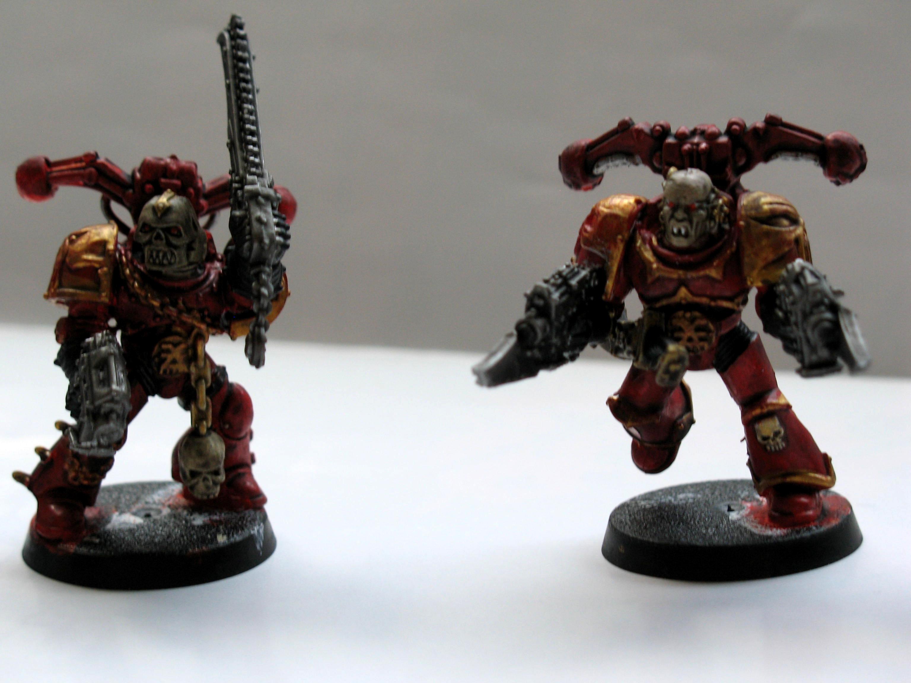Chaos, Chaos Space Marines, Khorne, Space Marines