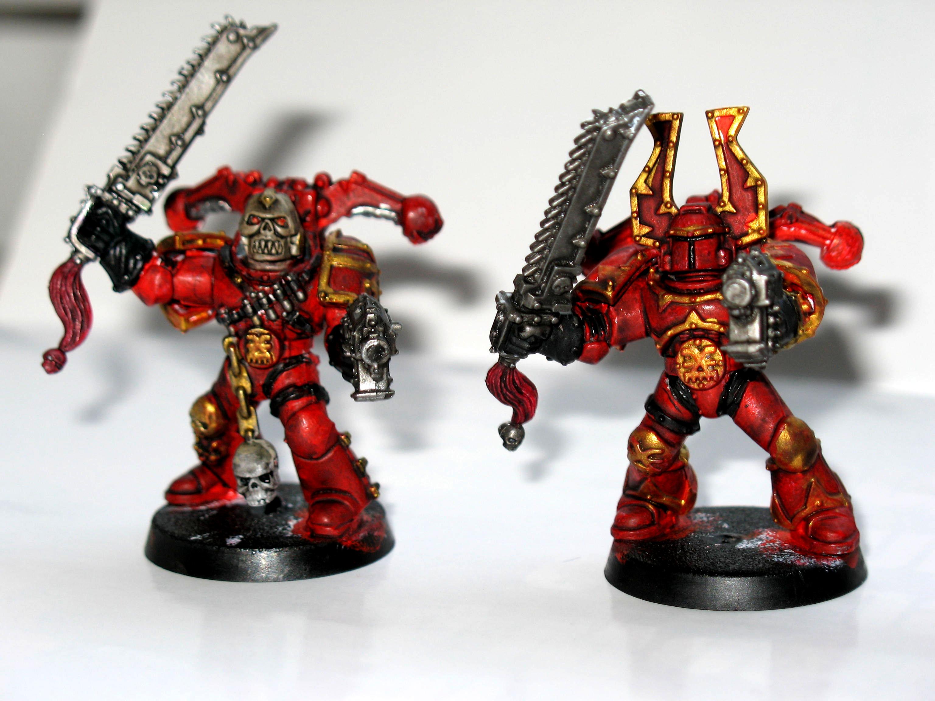 Chaos, Chaos Space Marines, Khorne, Space Marines