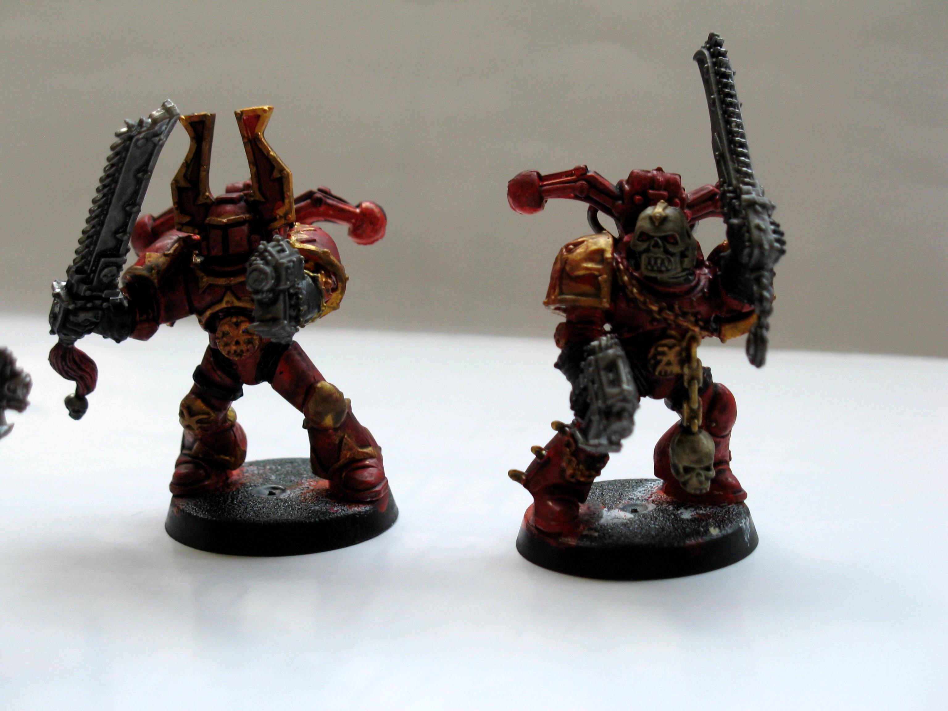 Chaos, Chaos Space Marines, Khorne, Space Marines