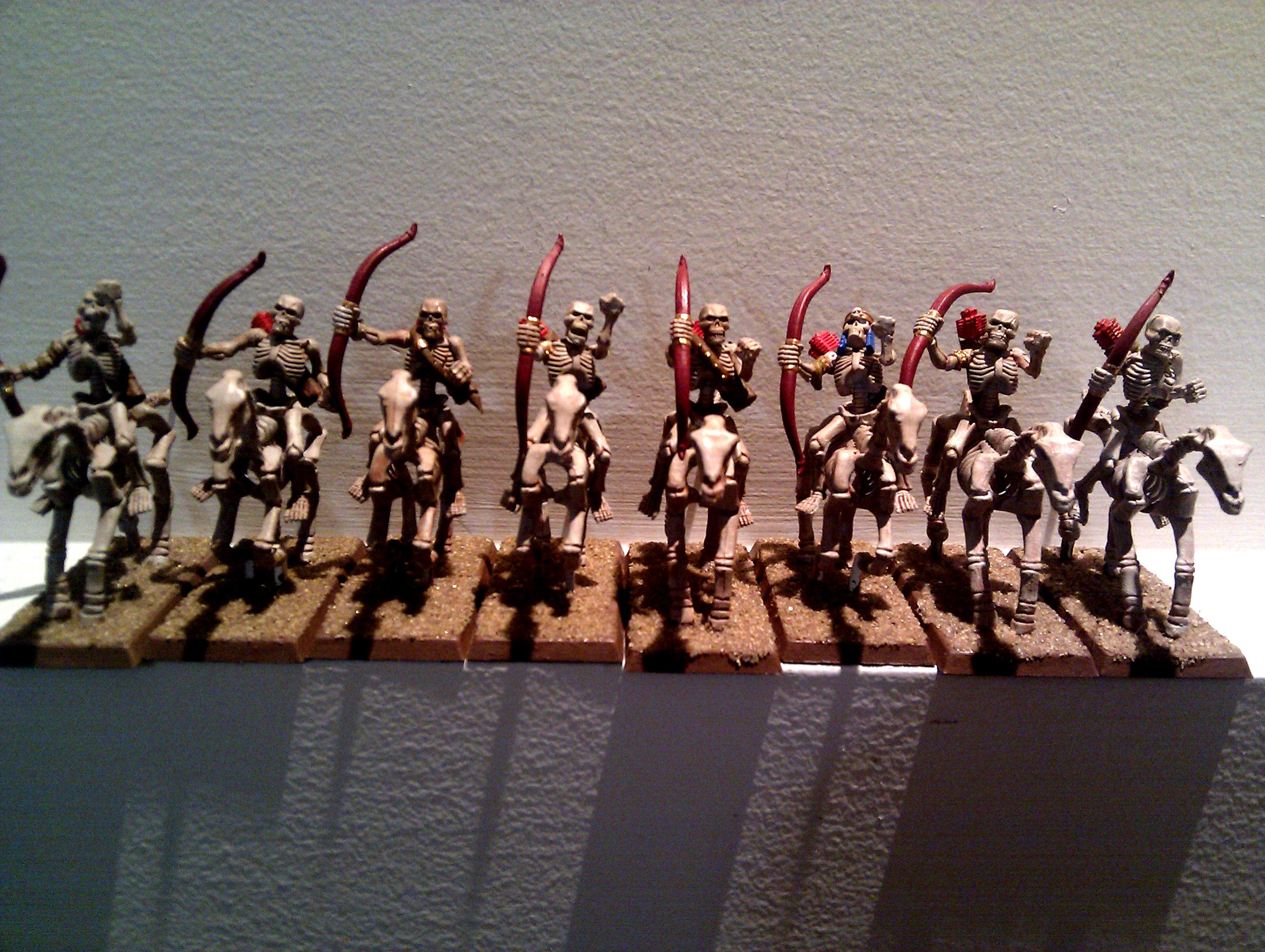 Archers, Cavalry, Skeletons