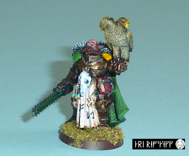 Bronze Armour, Conversion, Grey Hunter, Space Marines, Space Wolves