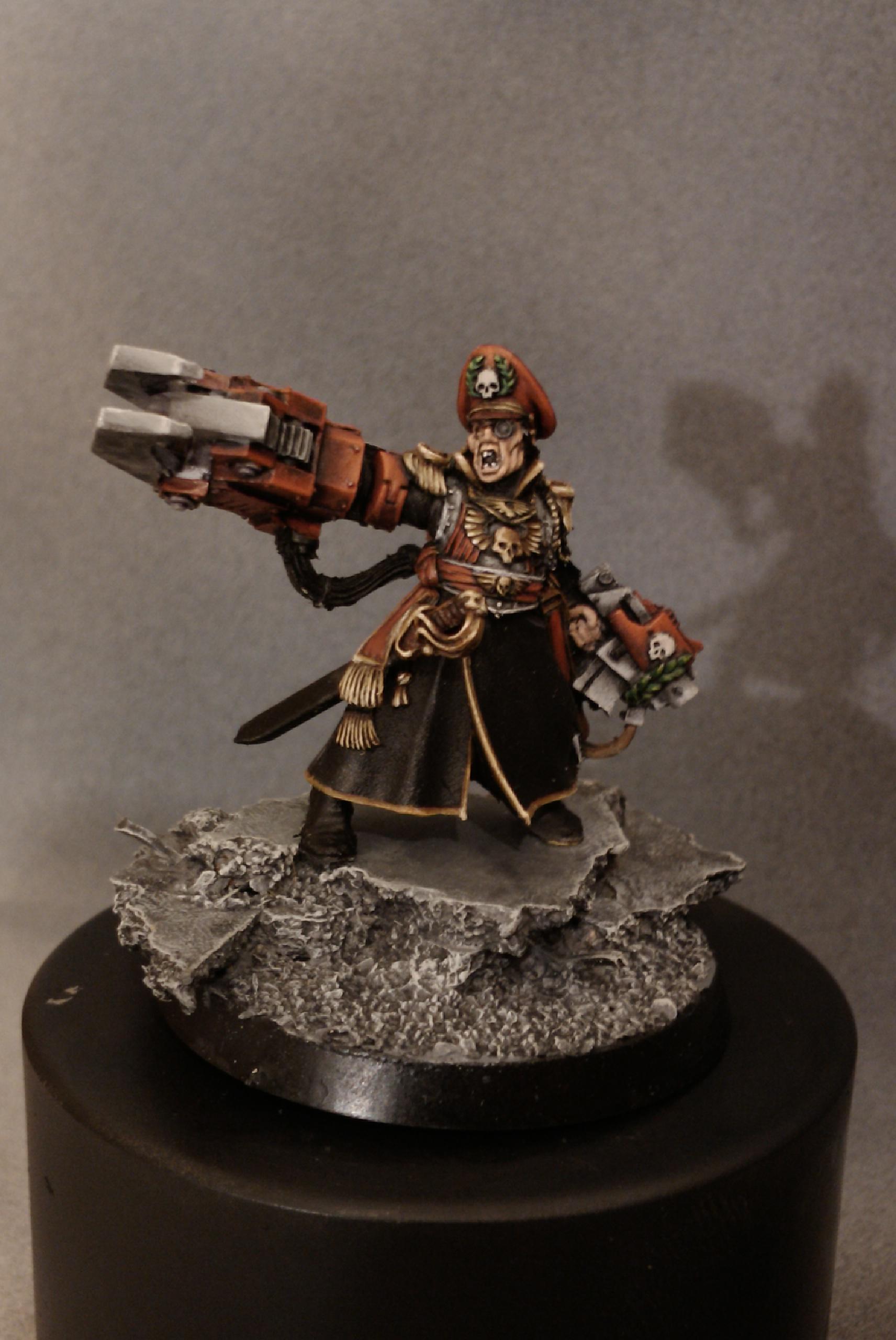 Armageddon, Character, Commisar Yarrick, Commissar, Games Workshop, Headquarters, Imperial Guard, Warhammer 40,000