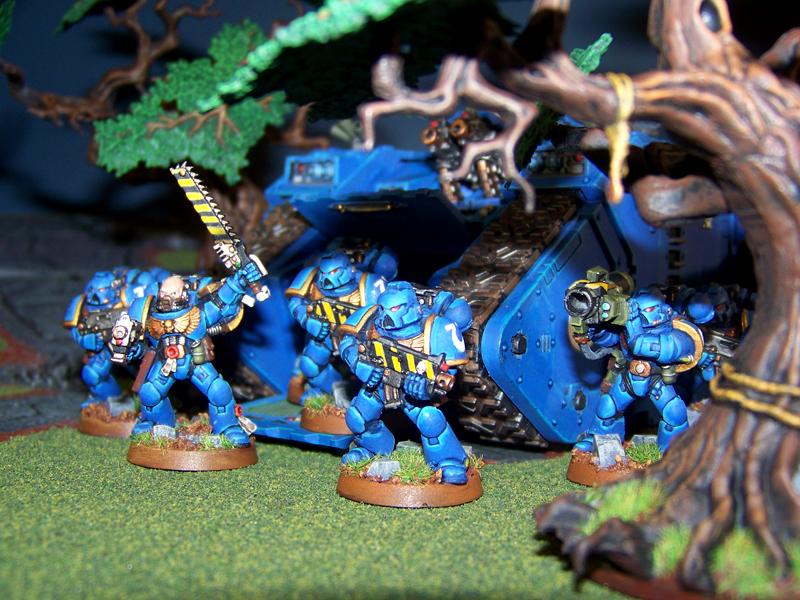 Space Marines, Tyranids, Ultramarines, Warhammer 40,000