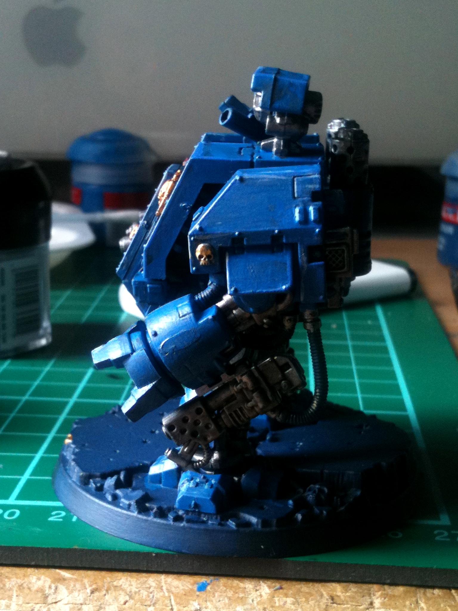 Dreadnought, Newbie, Space Marines, Ultramarines