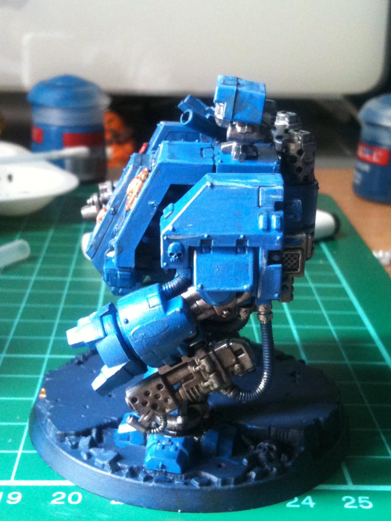 Dreadnought, Newbie, Space Marines, Ultramarines