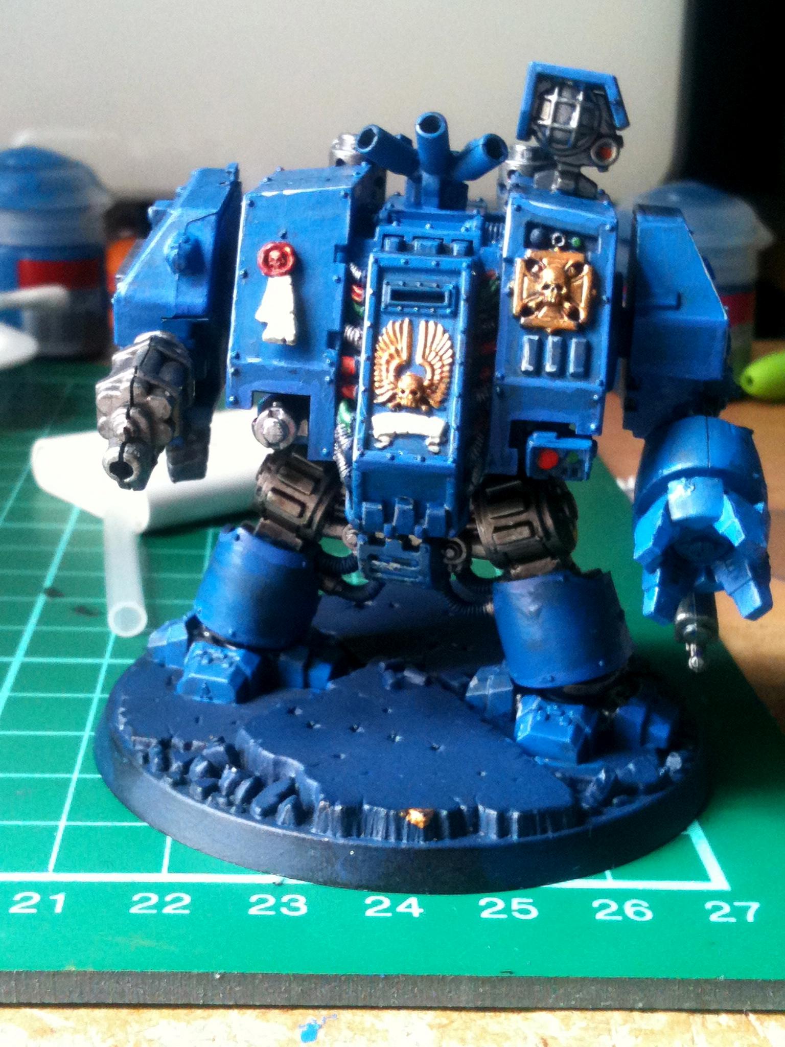 Dreadnought, Newbie, Space Marines, Ultramarines