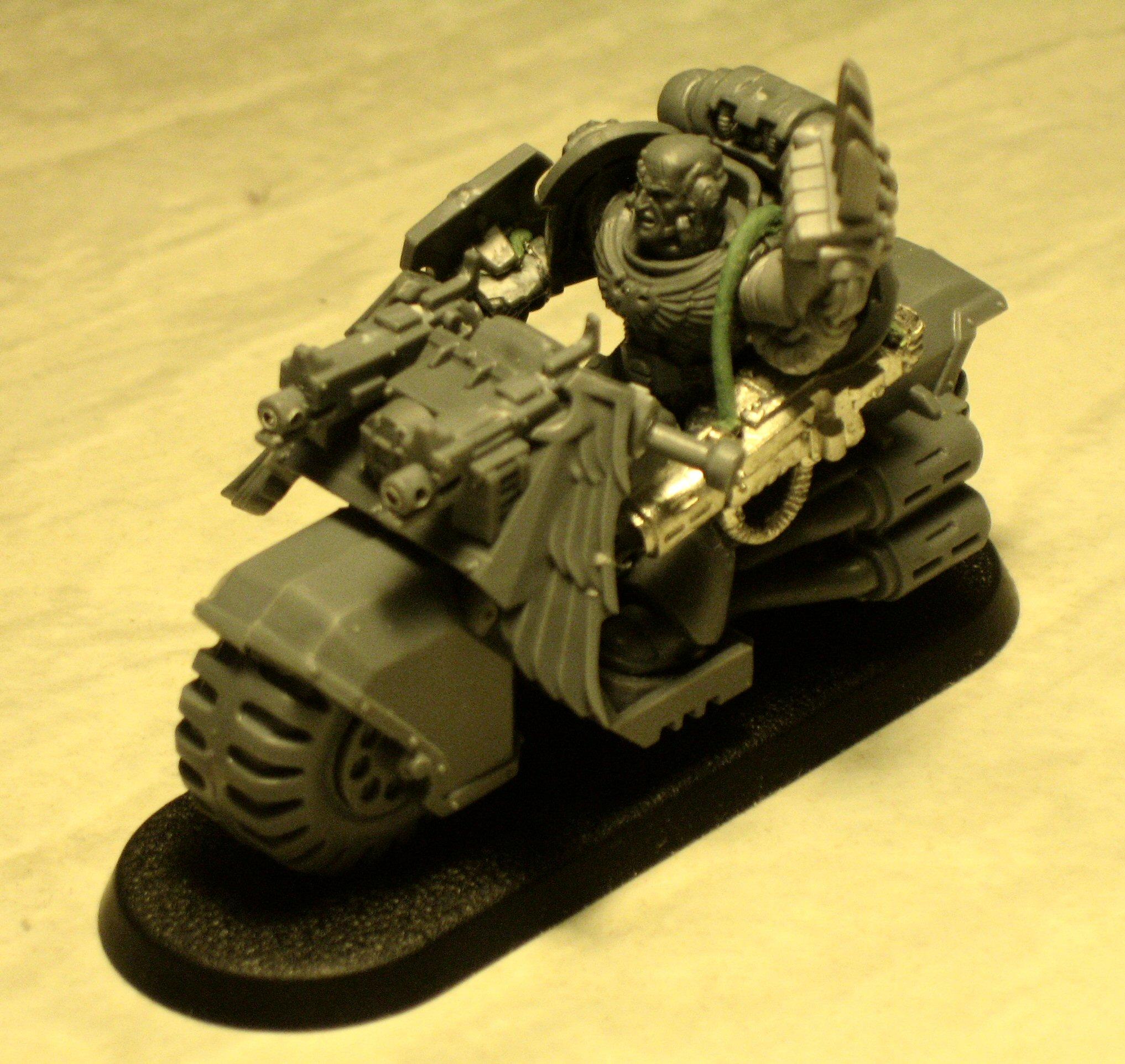 Command Squad Veteran on Bike
