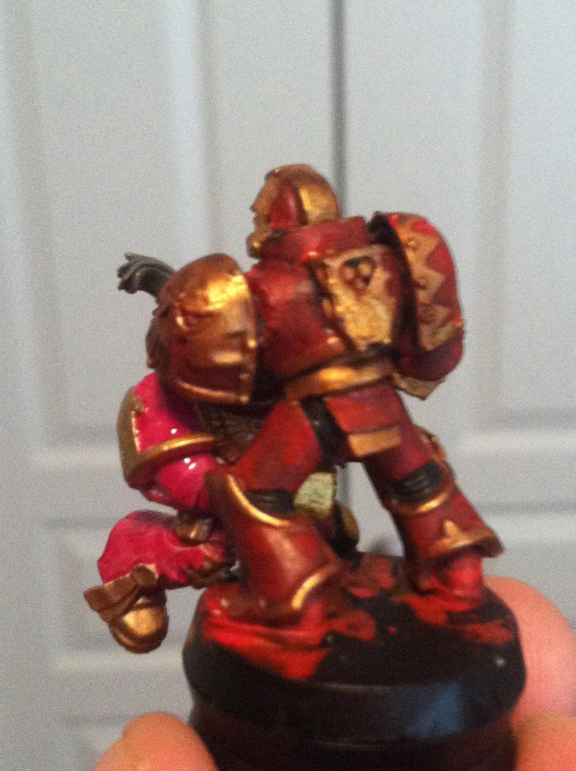 I think my method of candy coat painting works pretty well!