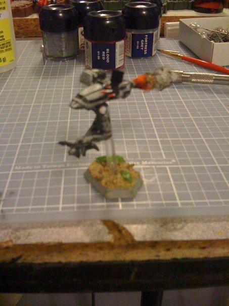 Catapault II. this was a plastic one I WIP'd to match the cover art on the box set. came out ok