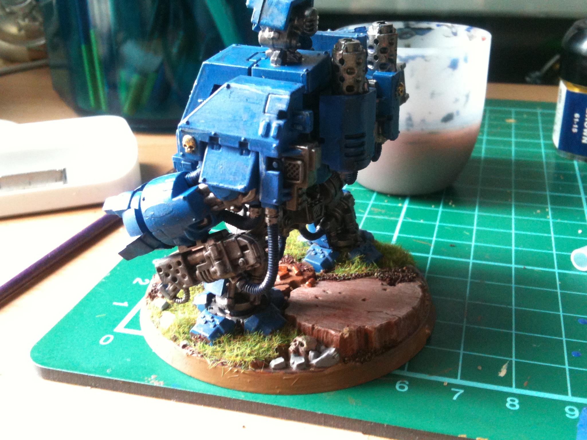 Dreadnought, Space Marines, Ultramarines