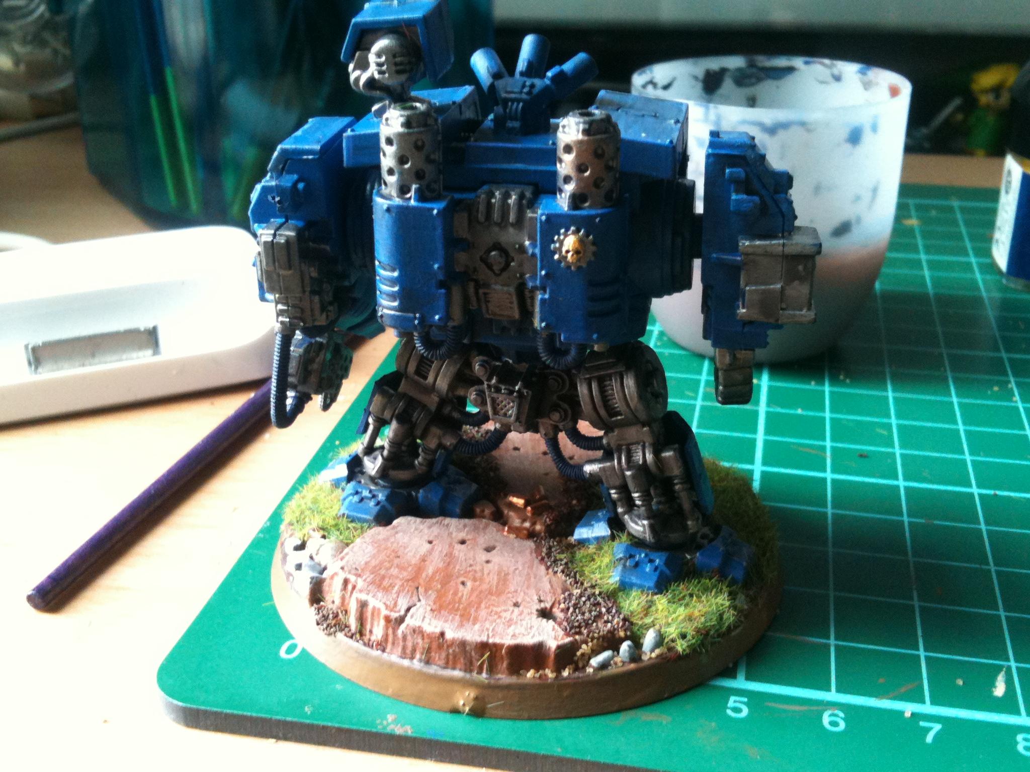 Dreadnought, Space Marines, Ultramarines
