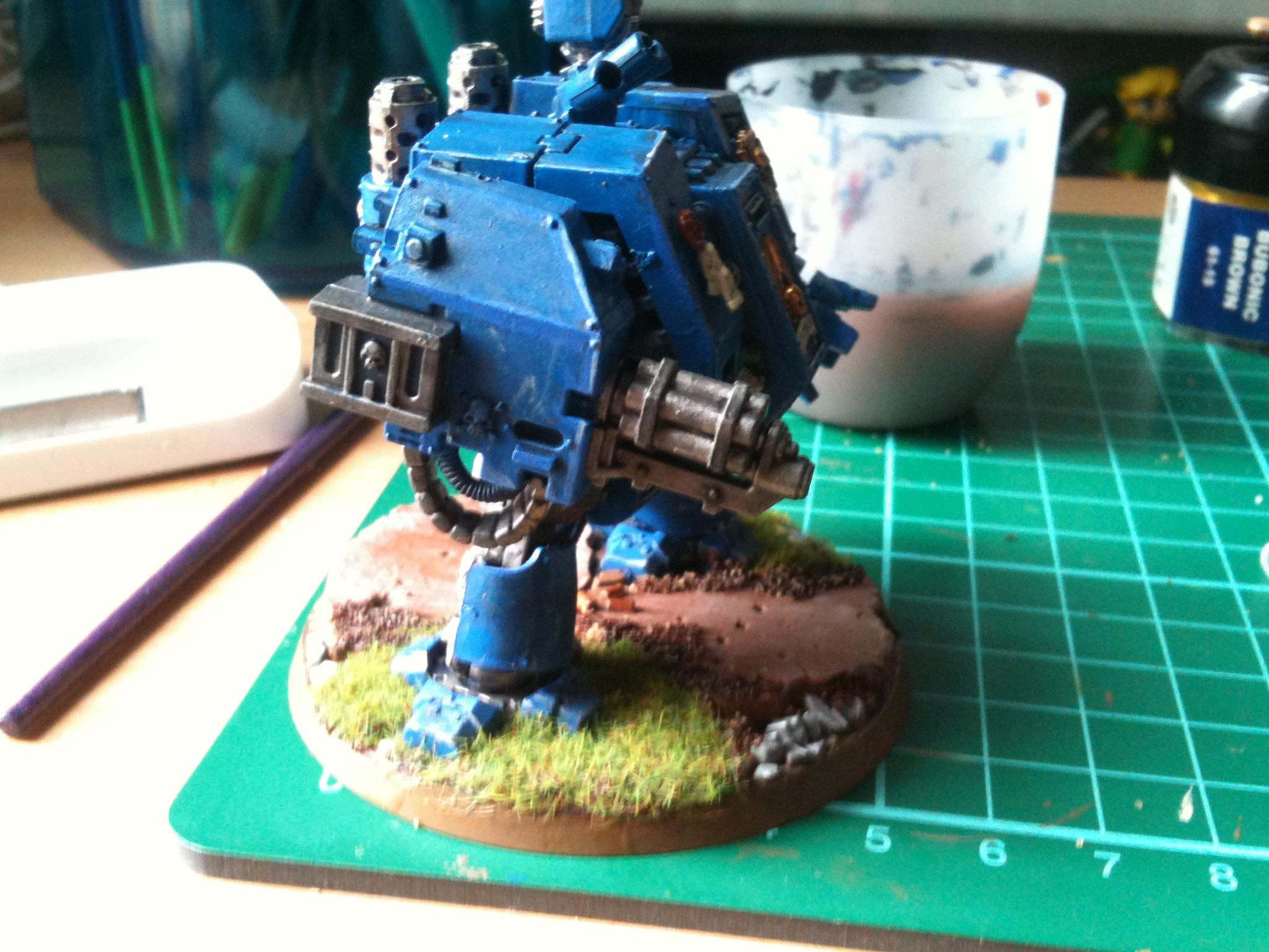 Dreadnought, Space Marines, Ultramarines