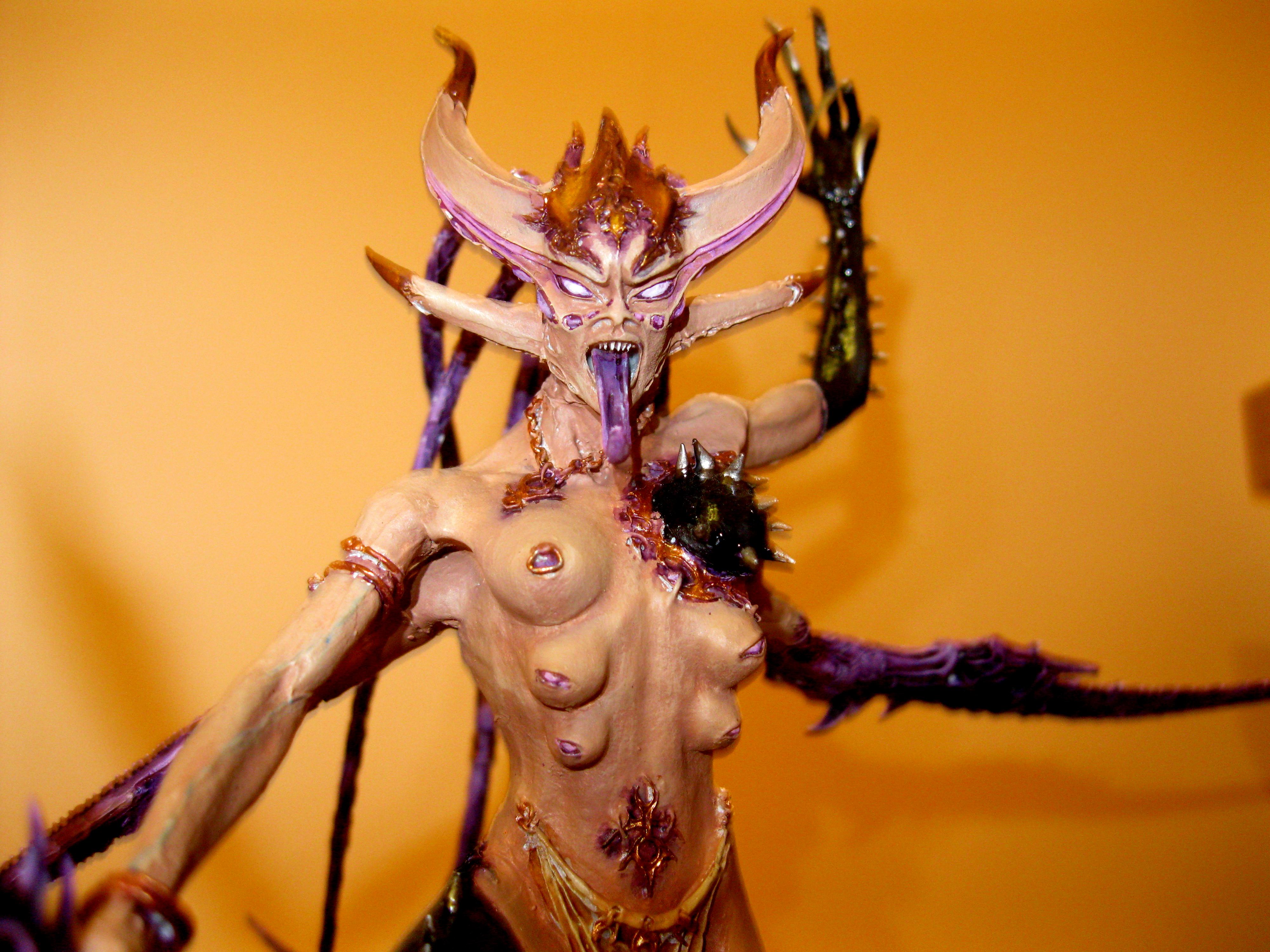 Daemons, Female, Keep Of Secrets, Nsfw, Slaanesh
