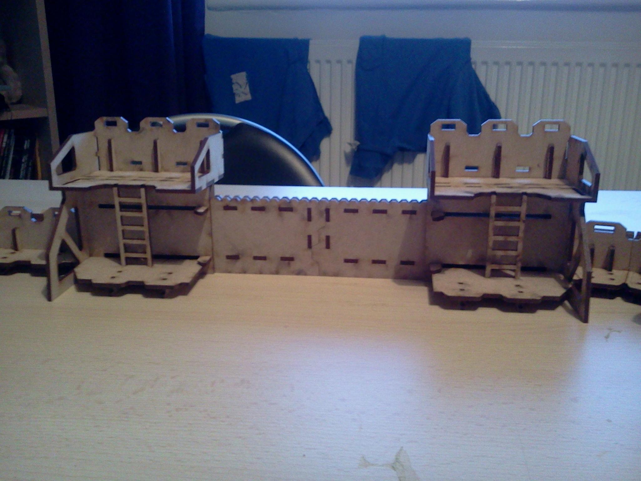 Laser Cut Terrain, Mdf, Warmill