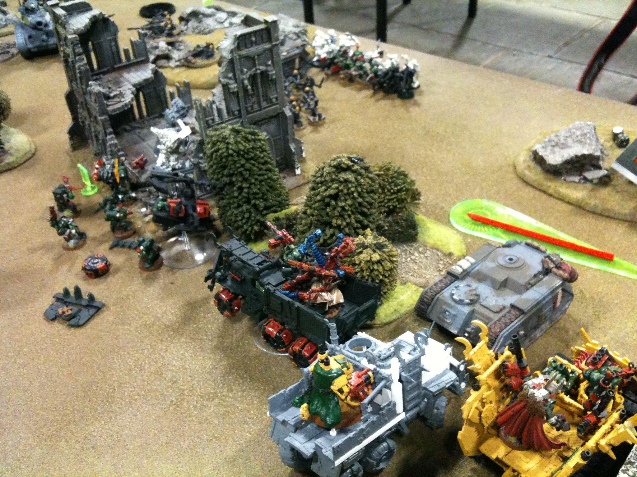 Da Dark Angelz, Orks, Trukk, Work In Progress