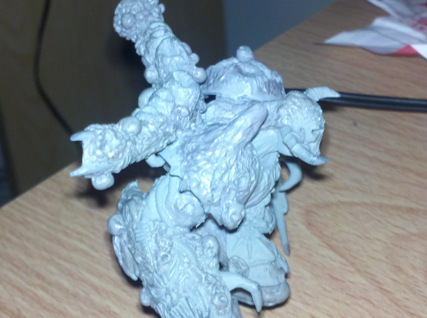 Chaos, Conversion, Custom, Daemon Prince, Daemons, Death Guard, Nurgle, Sculpting